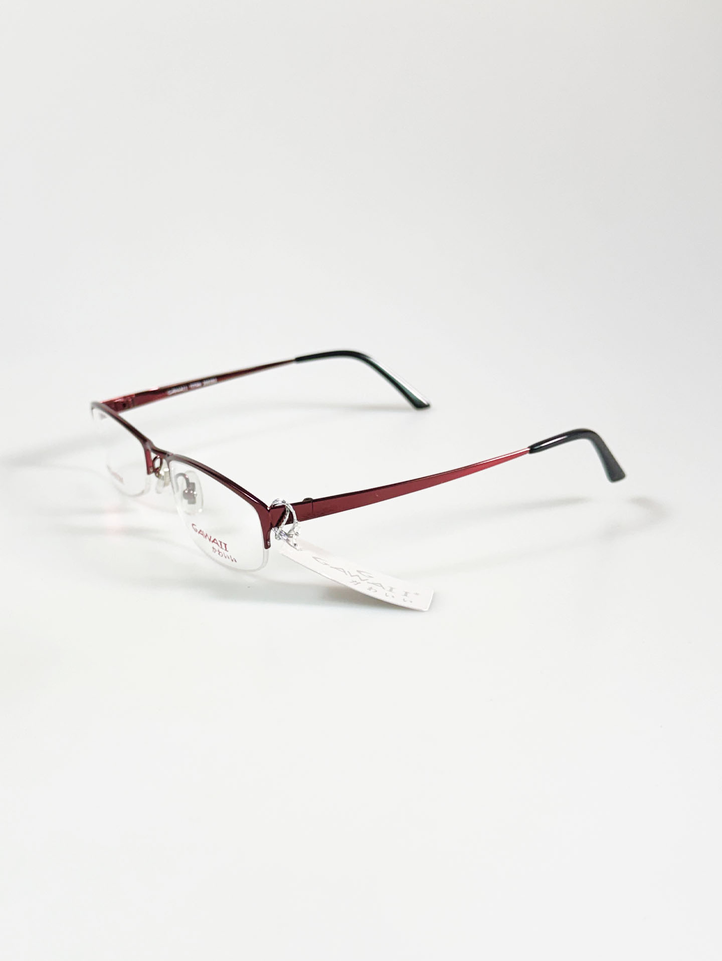 Series 01. GAWAII Vintage Titanium Semi-Rimless Eyewear Collection