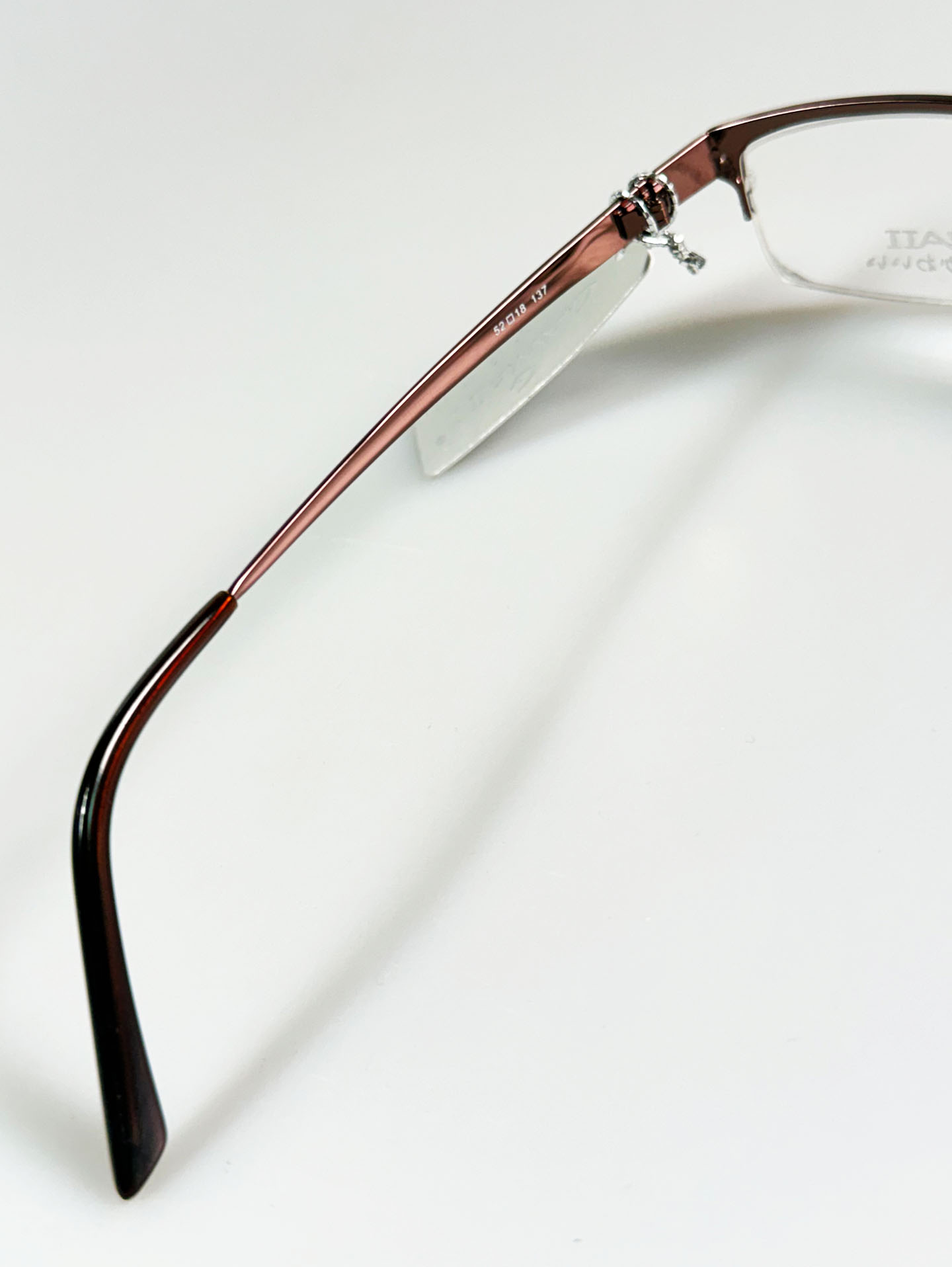 Series 01. GAWAII Vintage Titanium Semi-Rimless Eyewear Collection