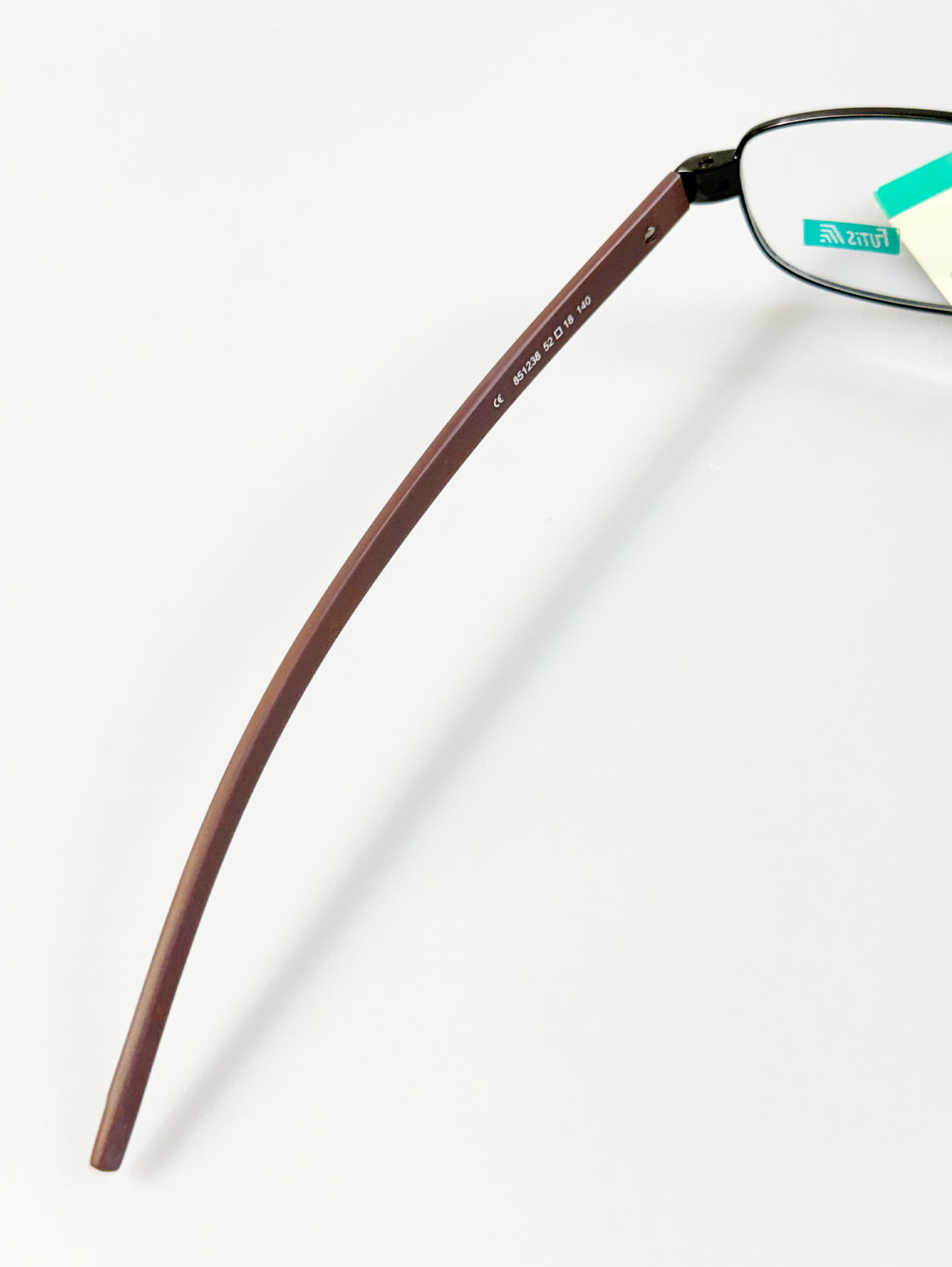 FUTIS Slim Square Gunmetal Glasses