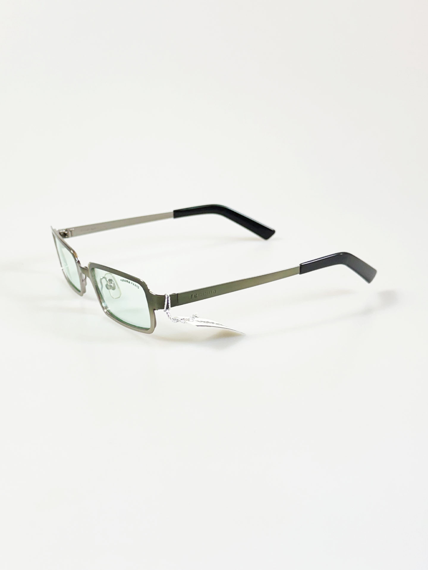 RENOMA PARIS Silver Square Metal Tint Glasses