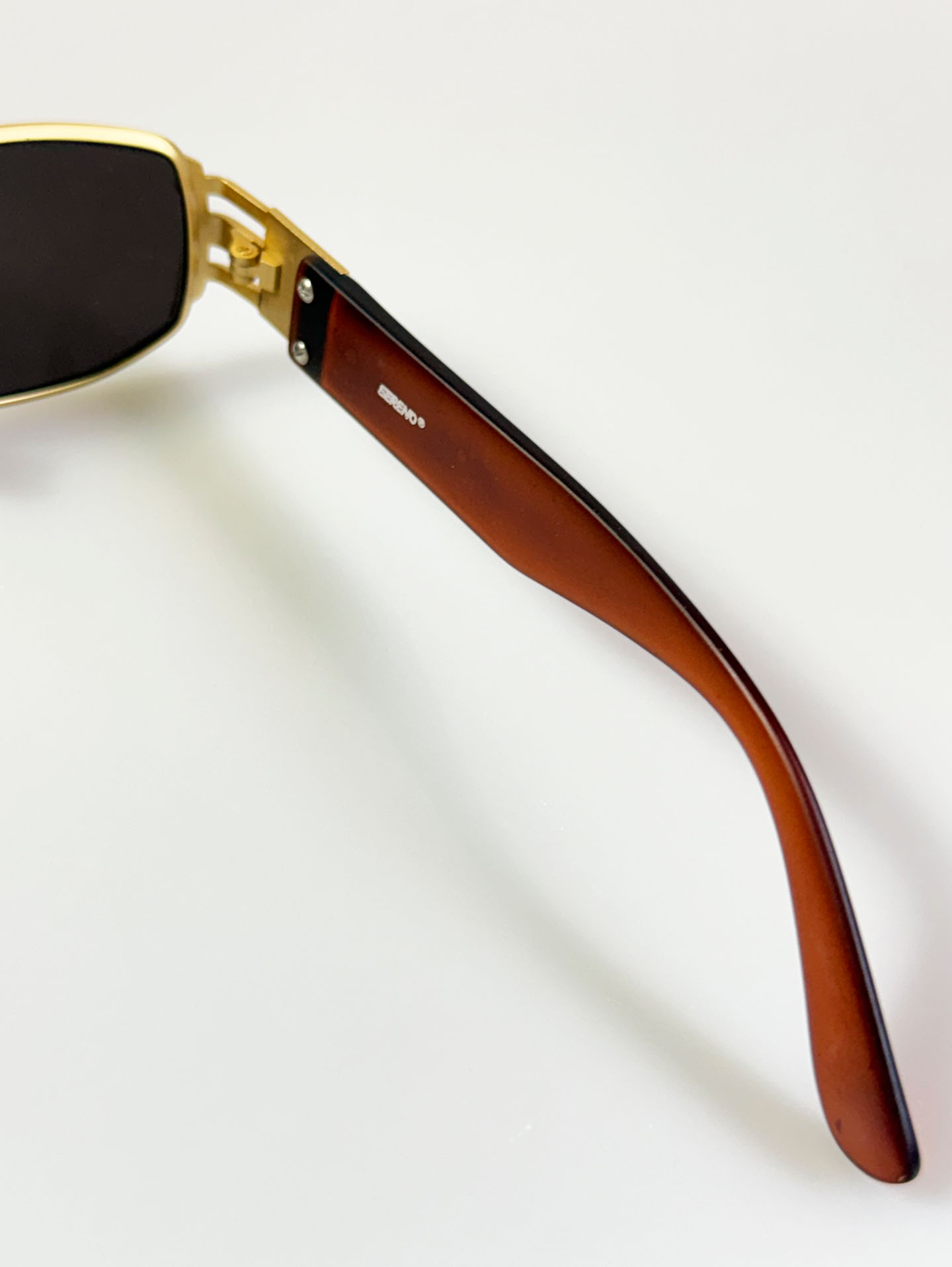 90’s SERENO Gold Metal Square Sunglasses