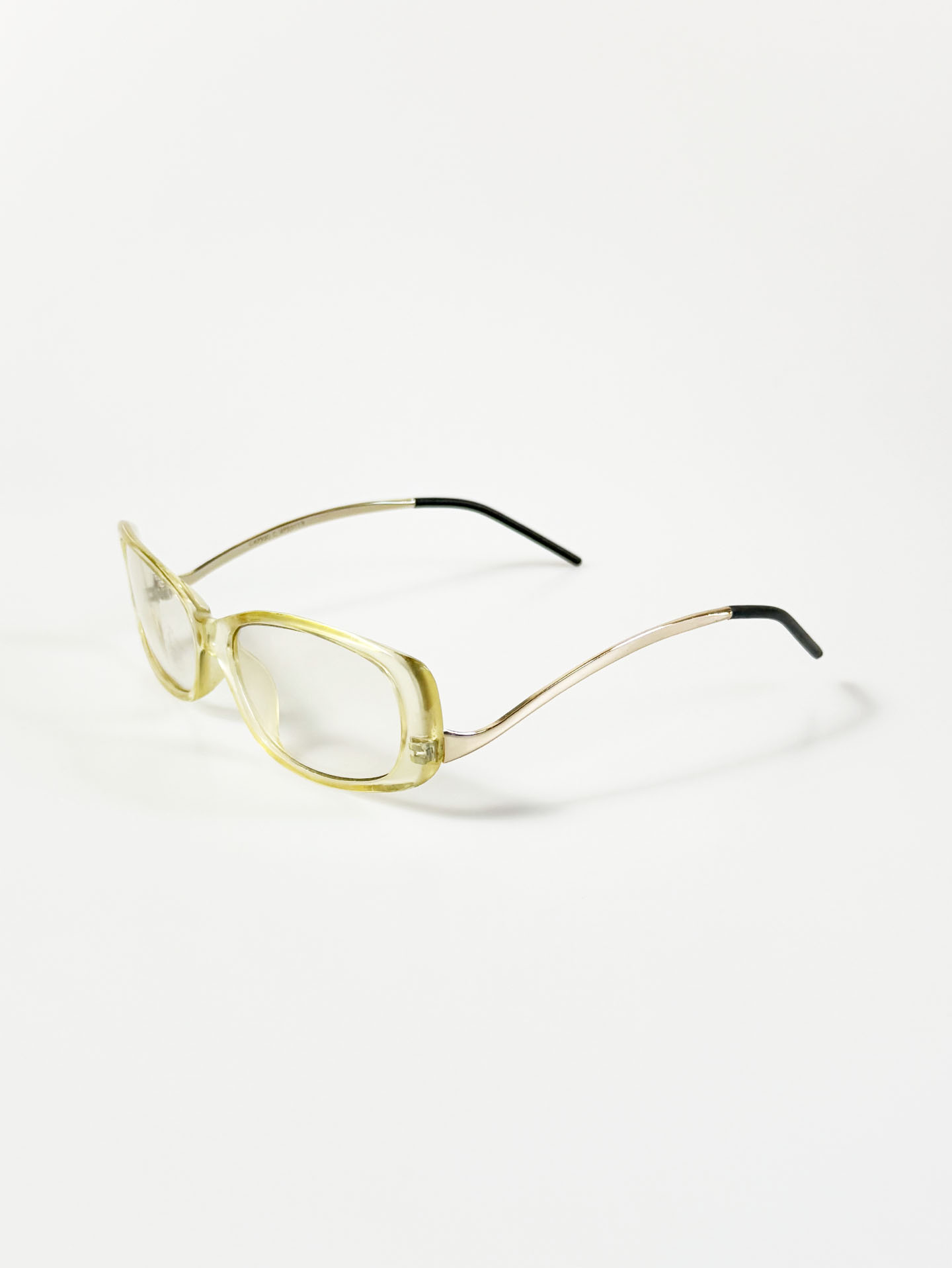 CAPRIO Translucent Bold Square Sunglasses