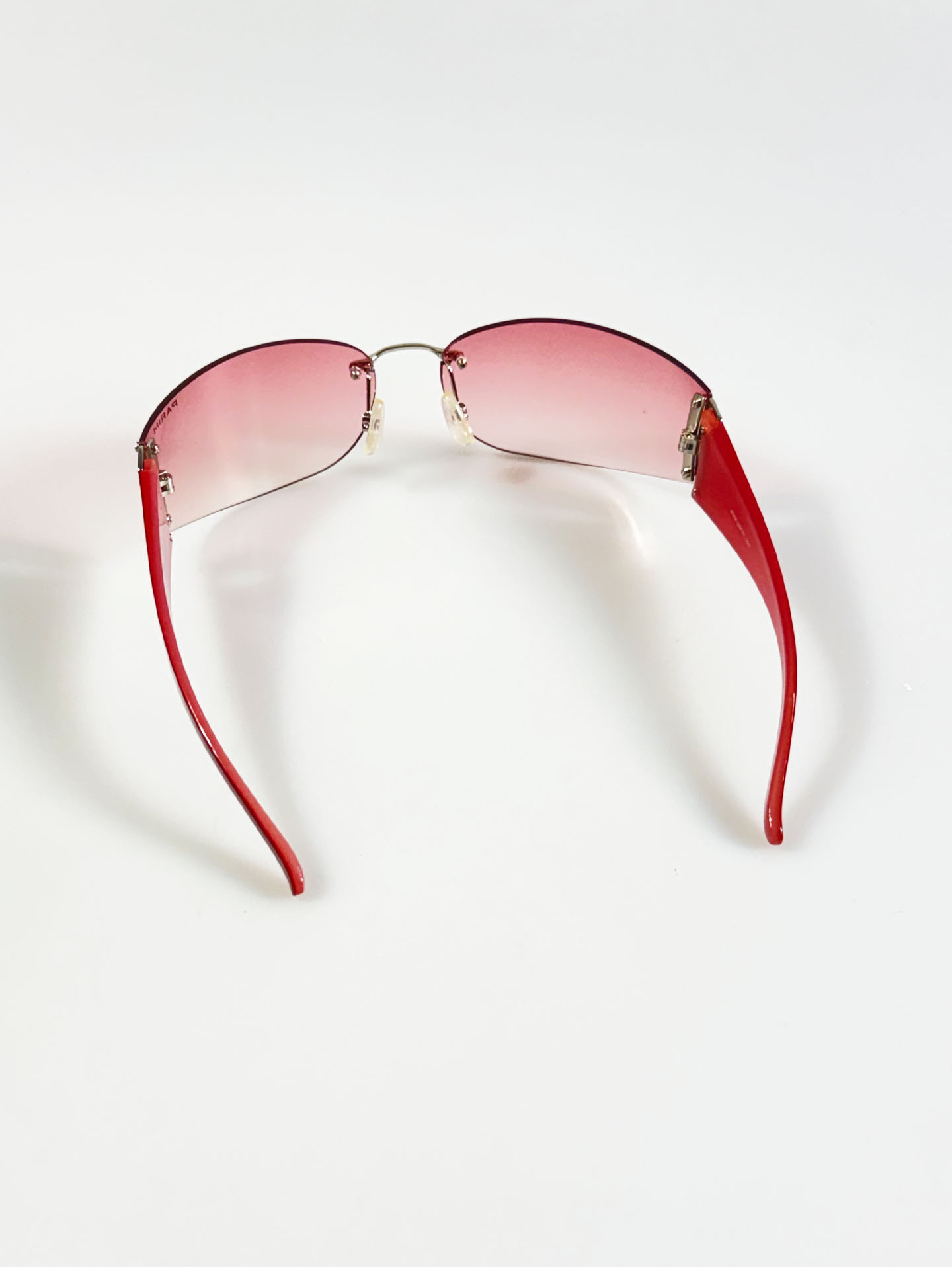 PARIM Rimless Shield Wraparound Tint Sunglasses