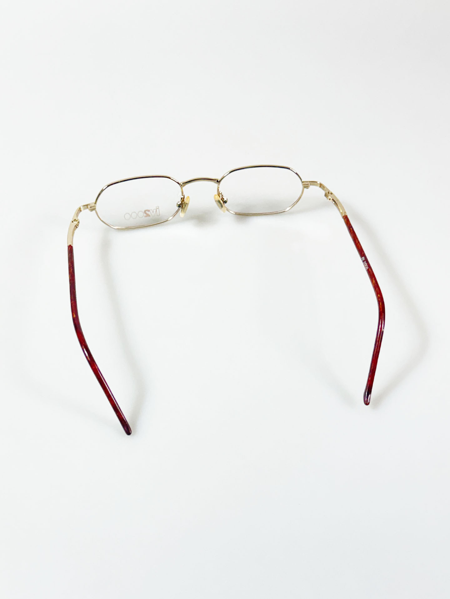 IV2000 Slim Square Combi Metal Frame Glasses