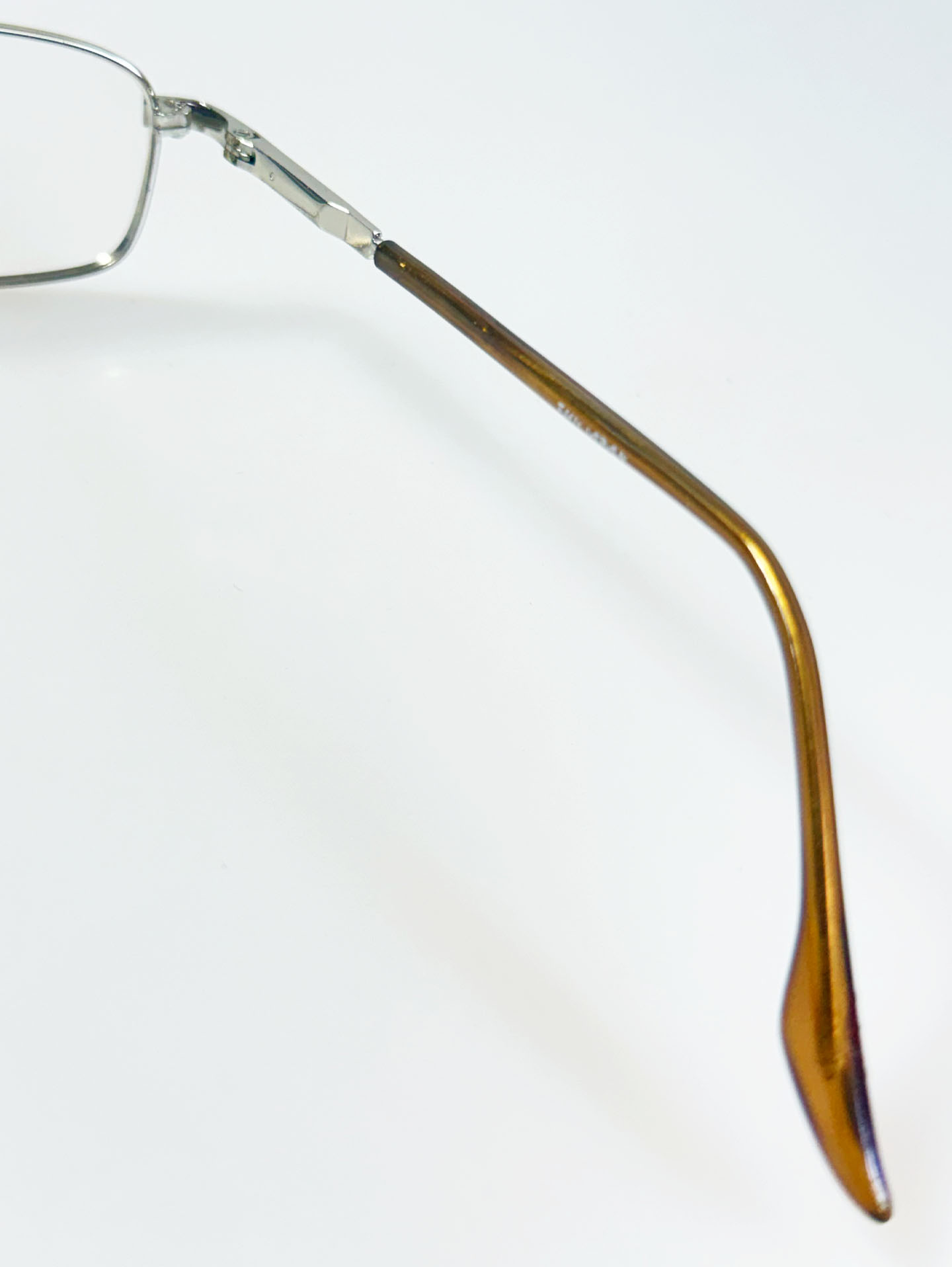90's FUJI JAPAN Slim Square Metal Glasses Collection / 2 Colors