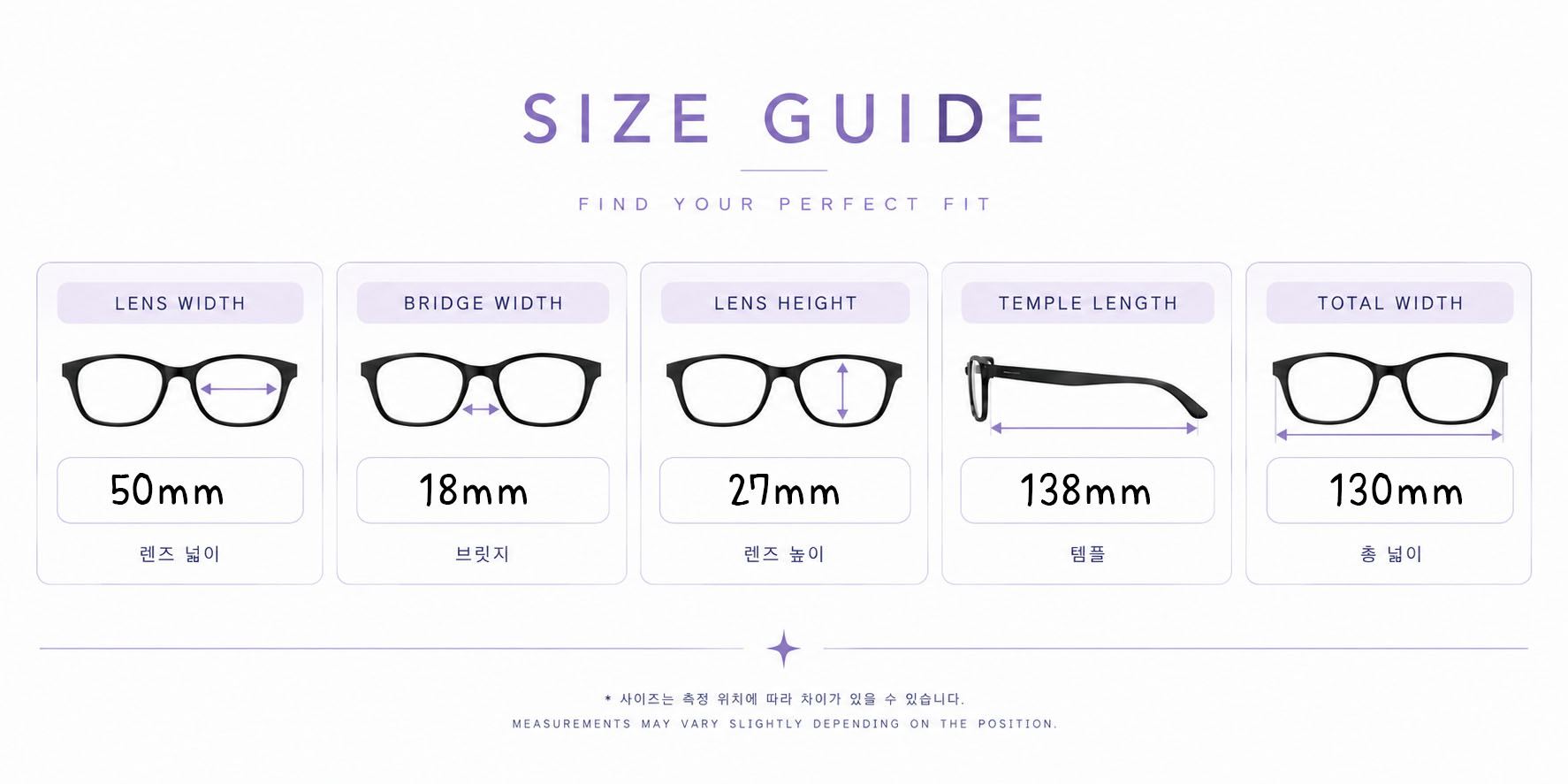 L’AMY Red Metal Semi-Rimless Square Glasses