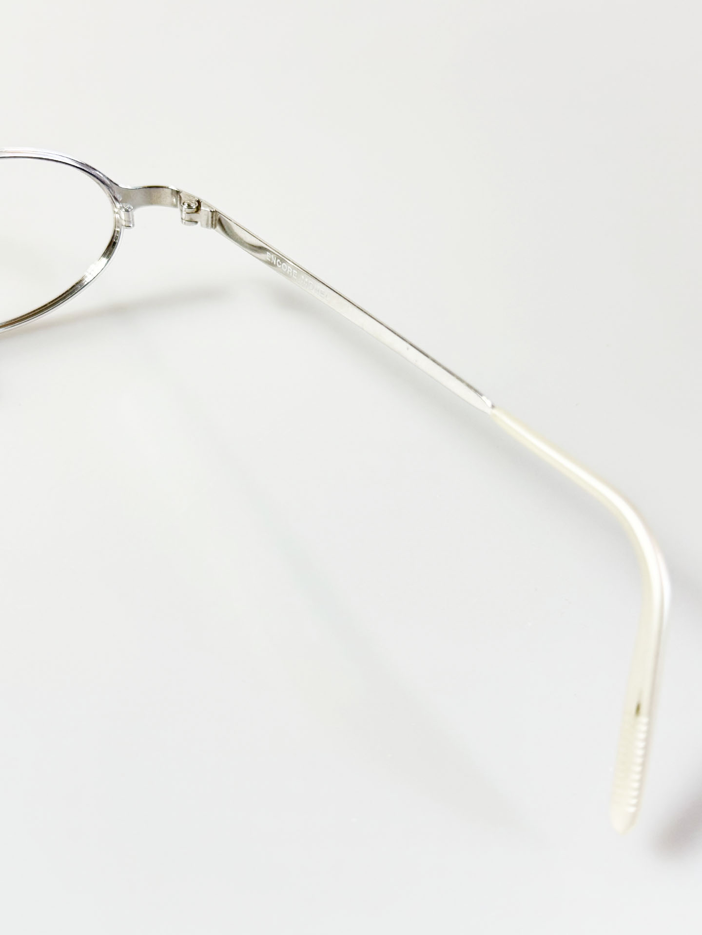 90’s ENCORE Silver Oval Metal Glasses