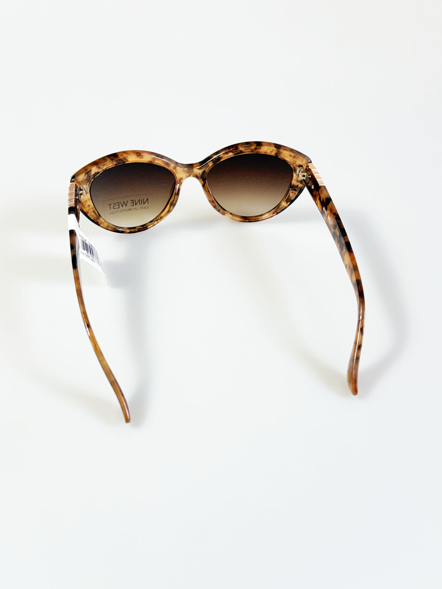NINE WEST Tortoiseshell Cat-Eye Tint Sunglasses