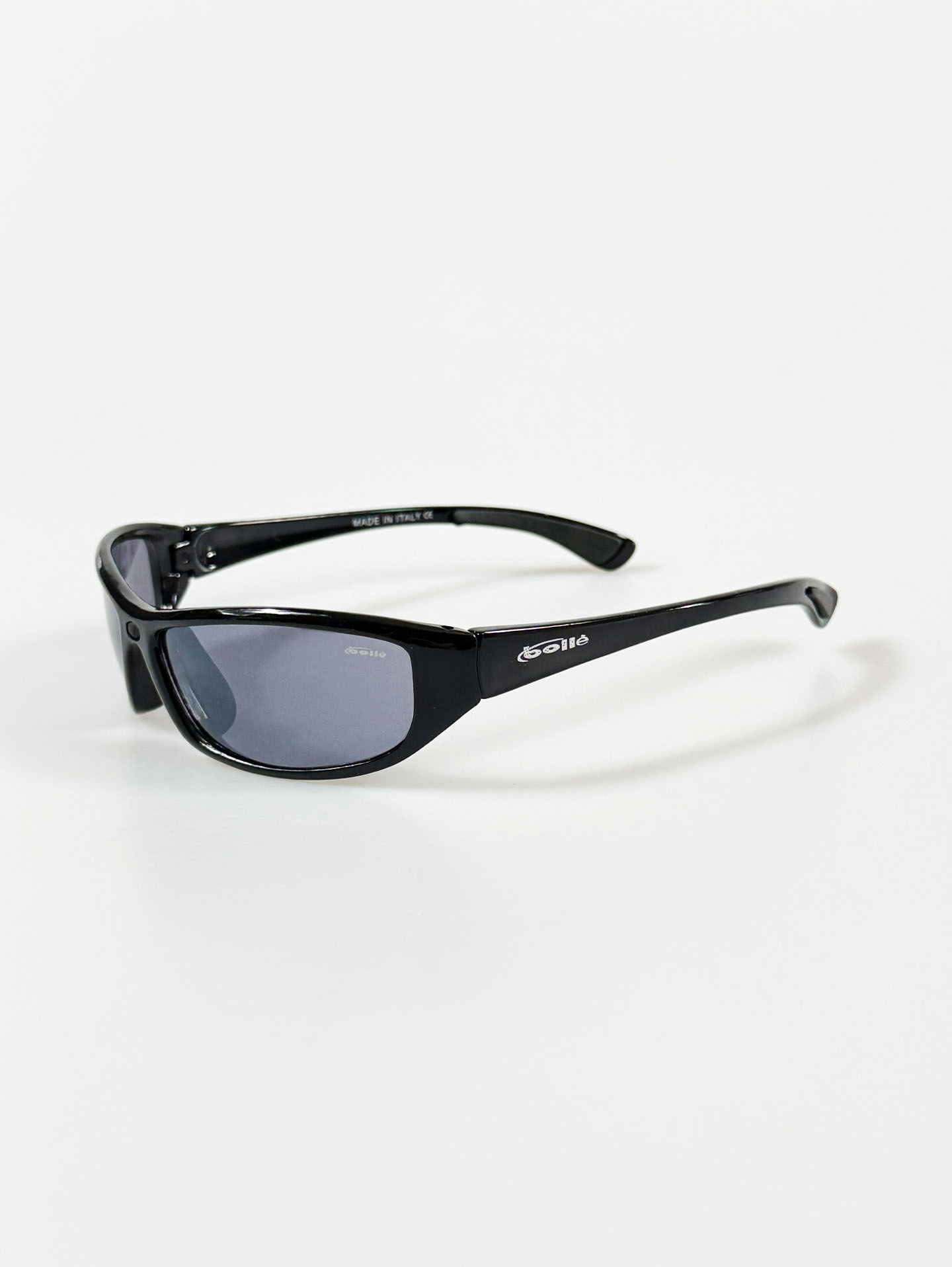Bollé Black Wraparound Sport Frame Sunglasses