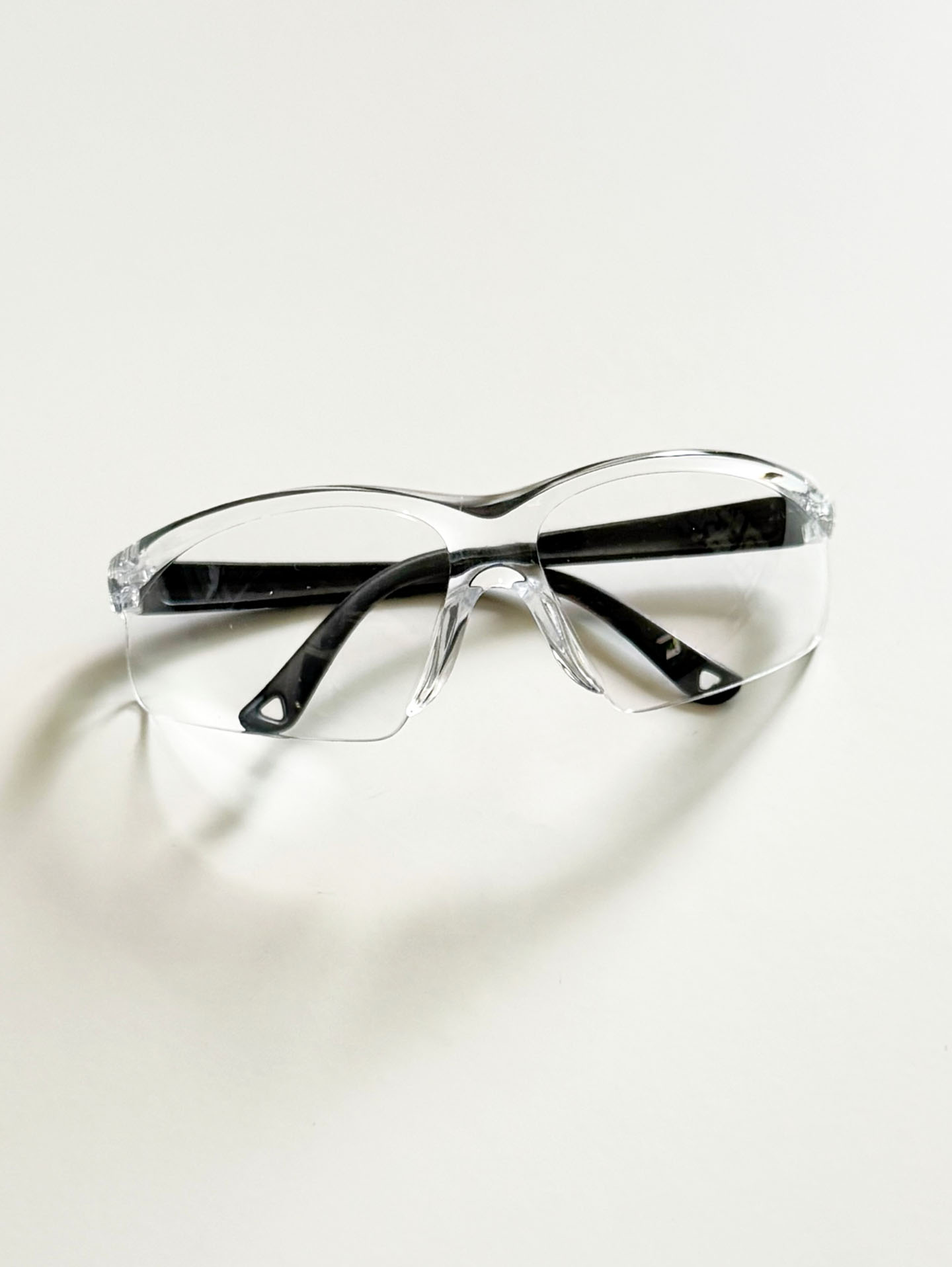 Clear Shield Wraparound Goggle Frame Sunglasses