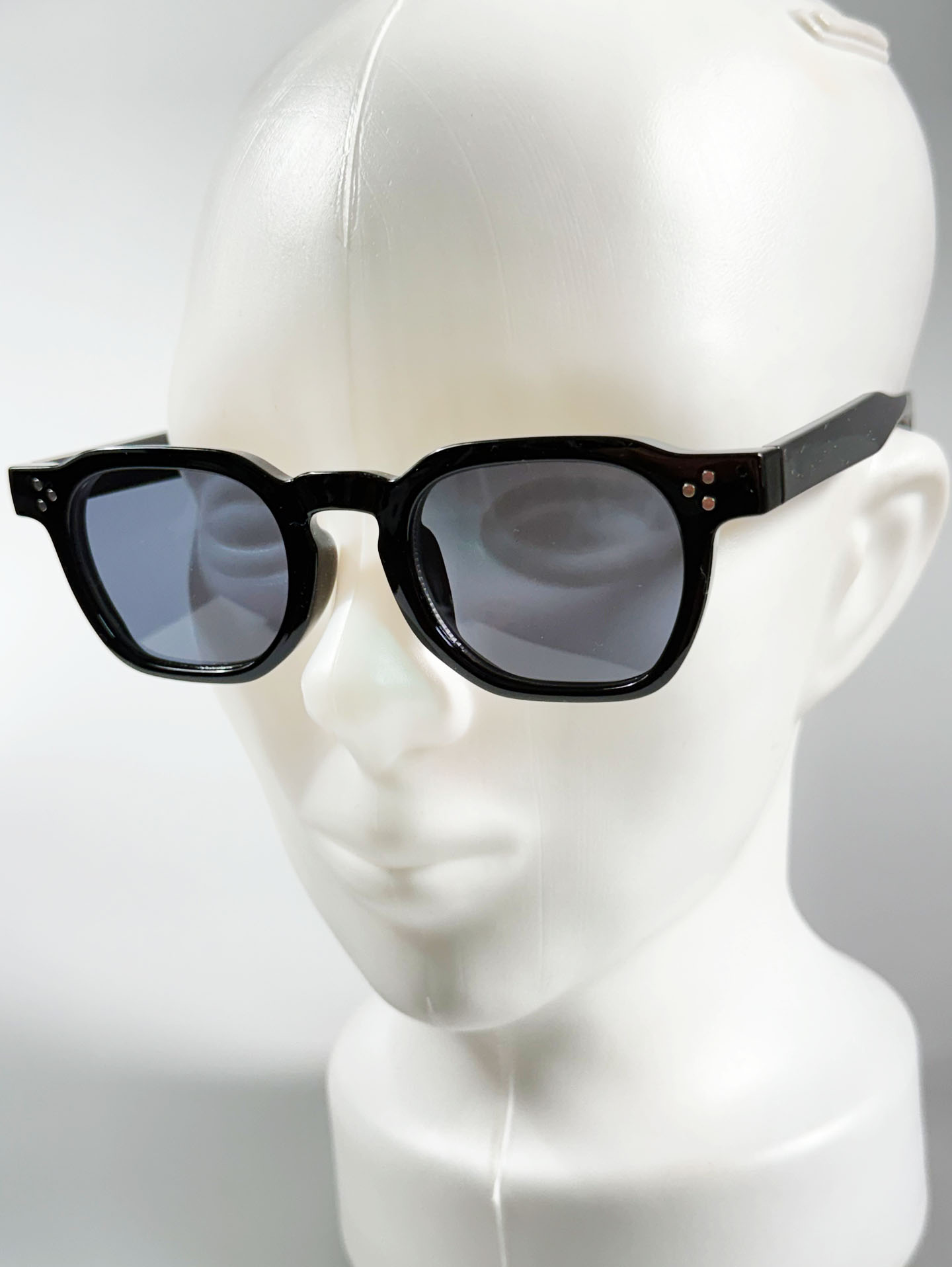 Black Bold Square Frame Sunglasses