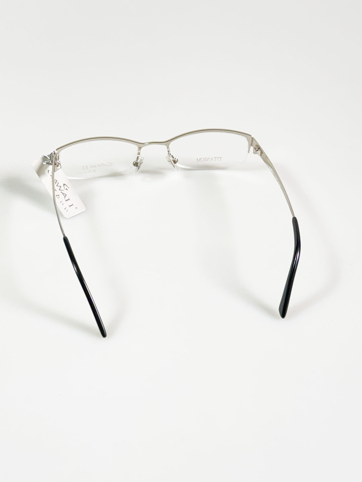 Series 01. GAWAII Vintage Titanium Semi-Rimless Eyewear Collection