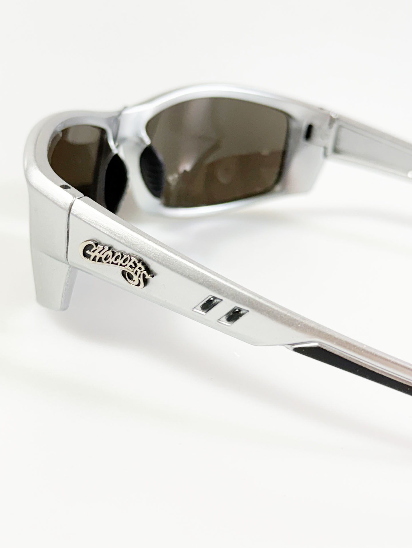 CHOPPERS Silver Wraparound Biker Sunglasses