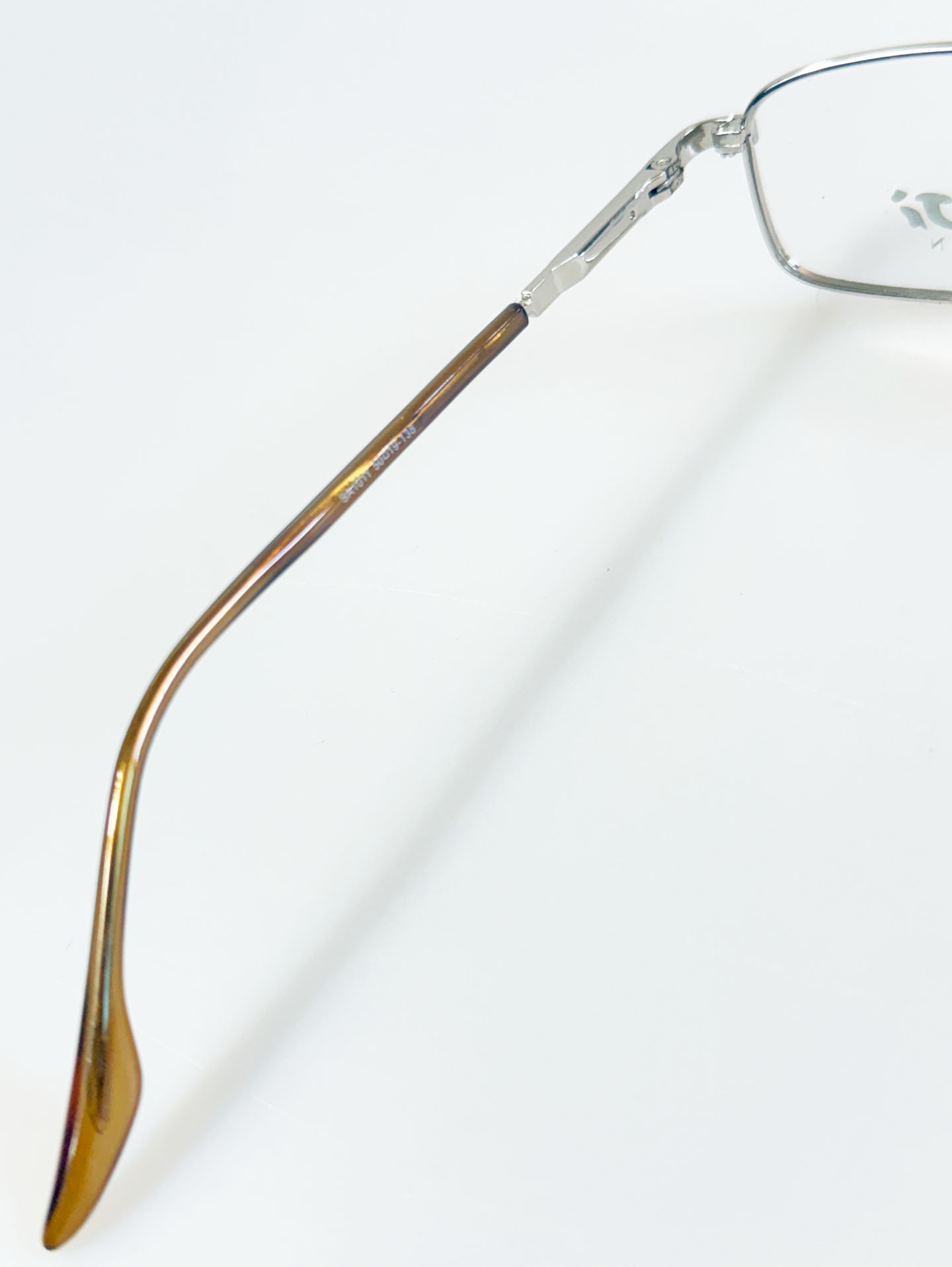 90's FUJI JAPAN Slim Square Metal Glasses Collection / 2 Colors