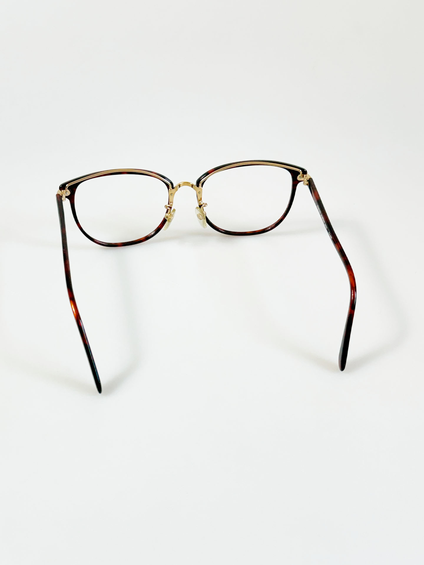 90's CHARLES JOURDAN PARIS Tortoiseshell Browline Square Frame Glasses