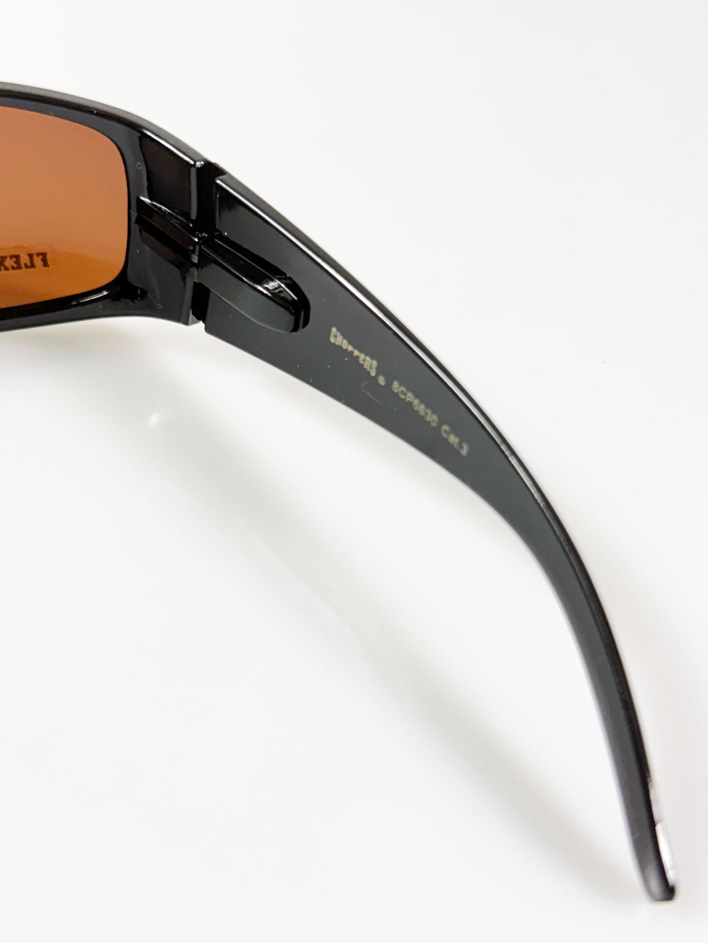 CHOPPERS Matte Black Wraparound Biker Tint Sunglasses