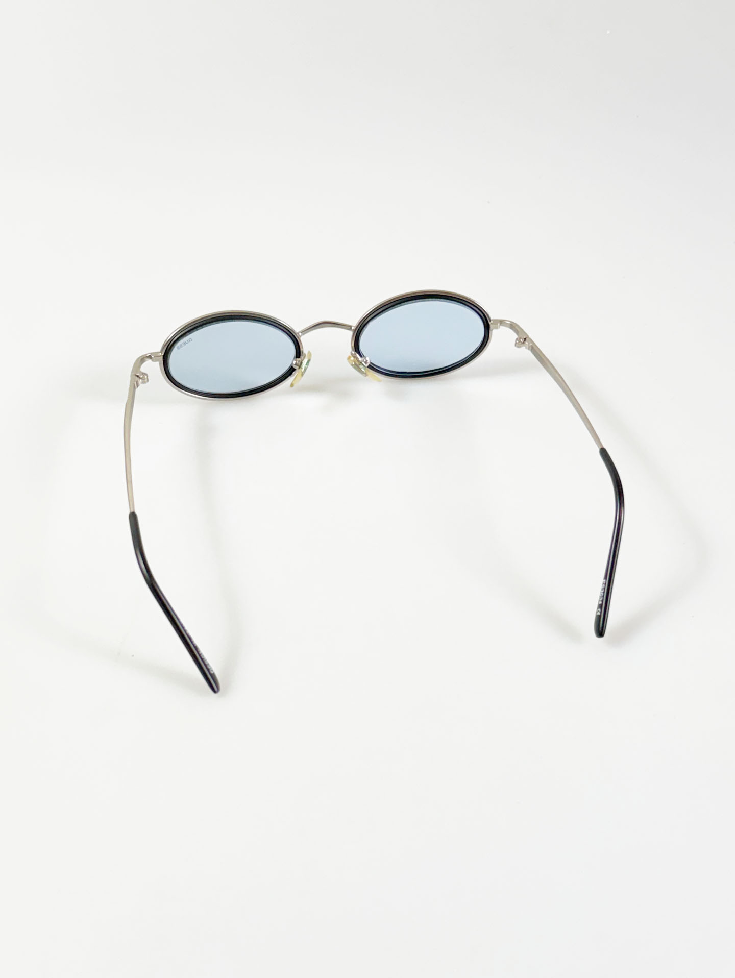 GUESS Silver Oval Metal Tint Sunglasses