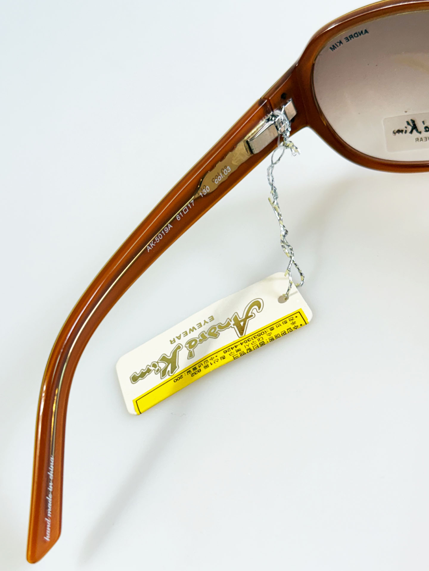 ANDRE KIM Bold Frame Sunglasses Collection Series 02
