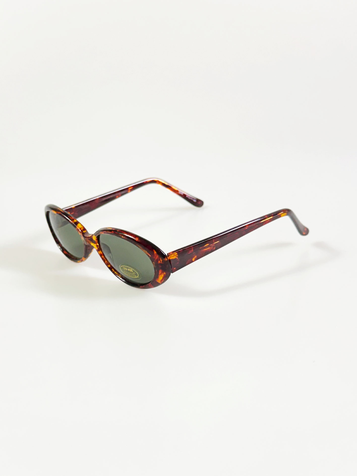 YUPPY Tortoiseshell Bold Oval Sunglasses