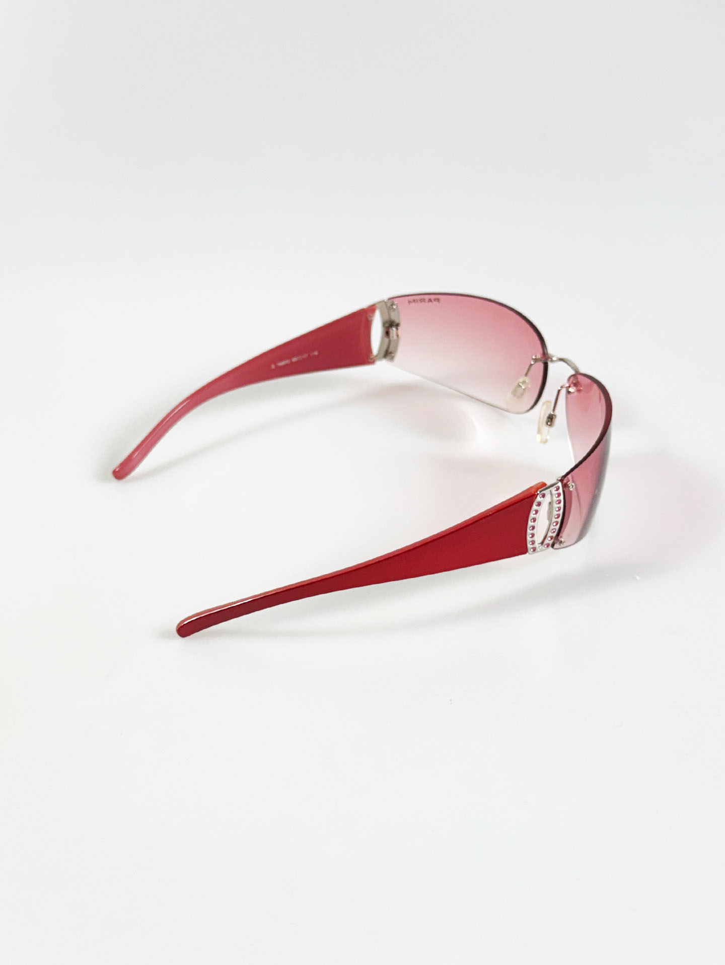 PARIM Rimless Shield Wraparound Tint Sunglasses