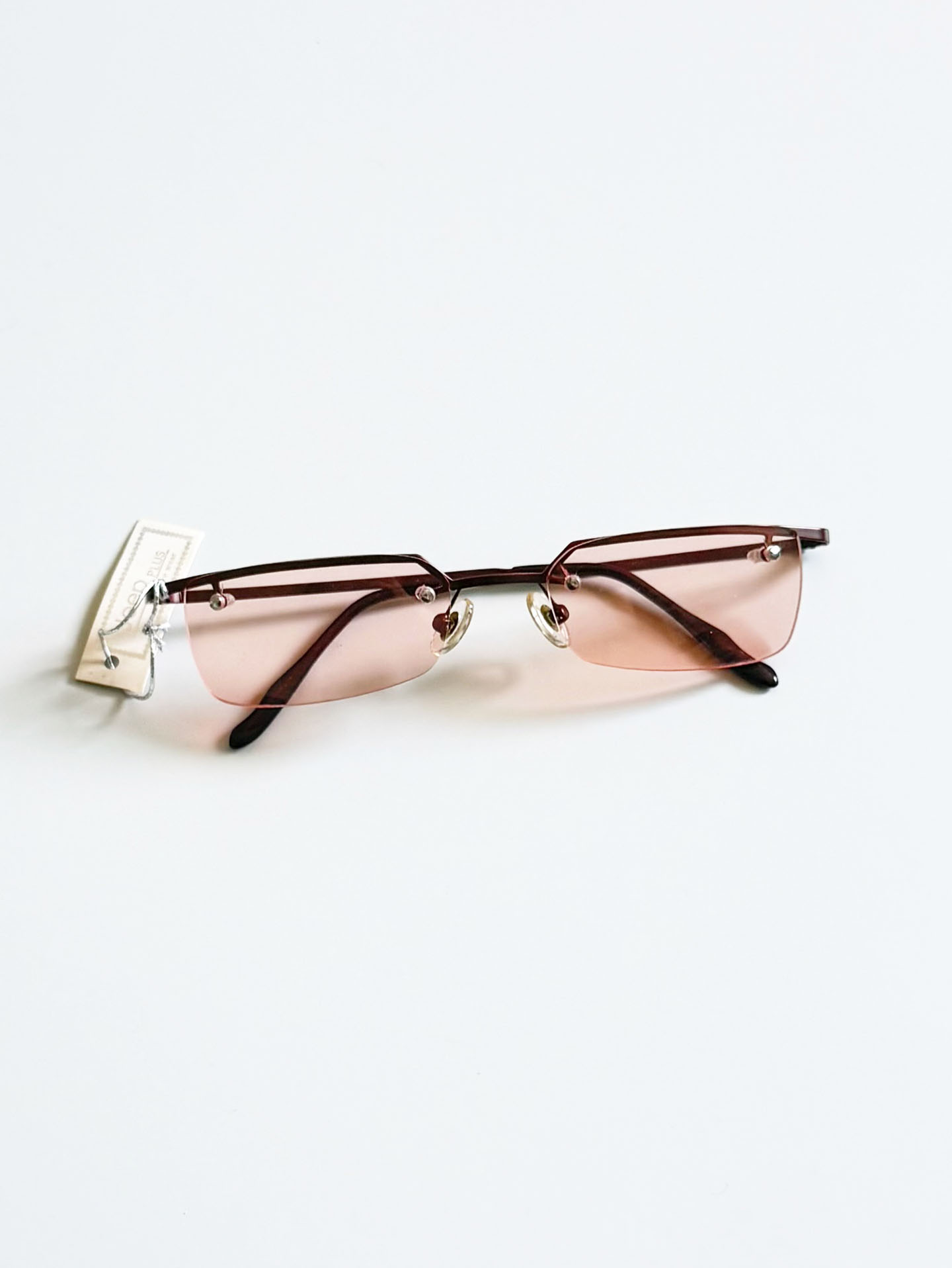 JEEP Semi-Rimless Square Metal Tinted Glasses