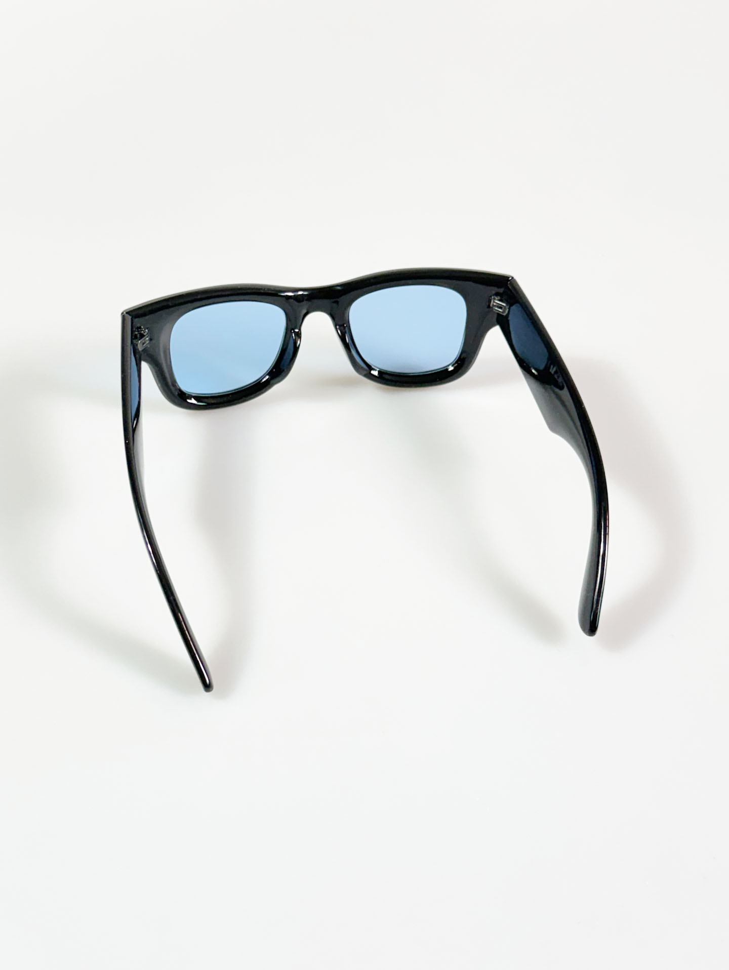 Black Bold Square Tinted Sunglasses