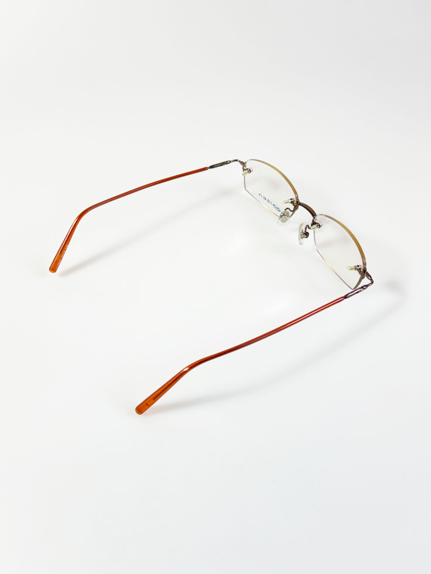 EIGEN Rimless Square Metal Frame Glasses
