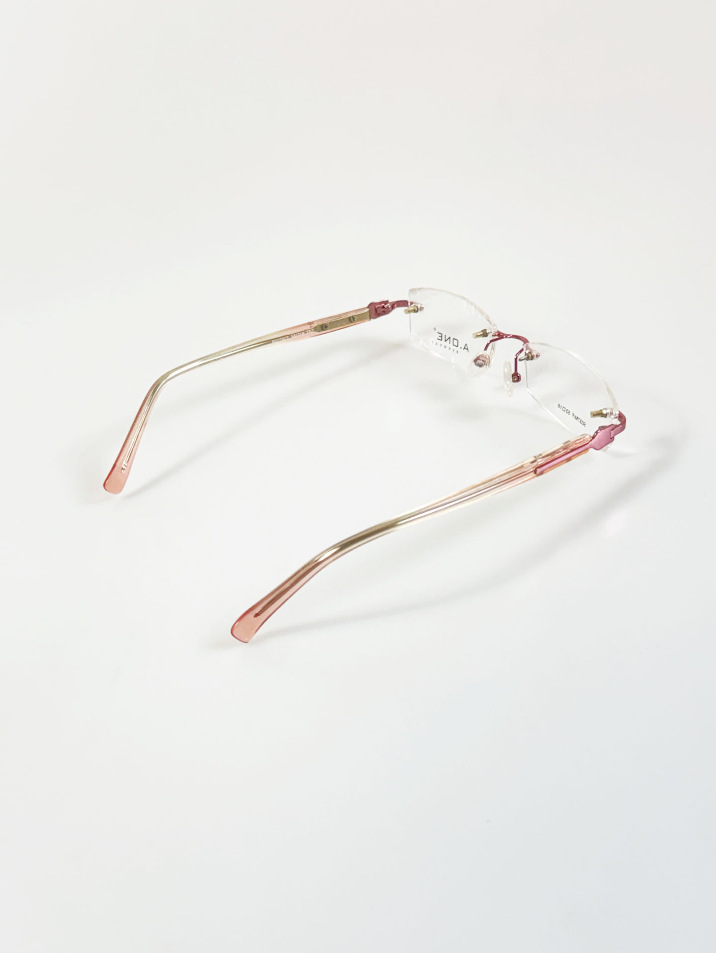 A.ONE Rimless Square Metal Glasses