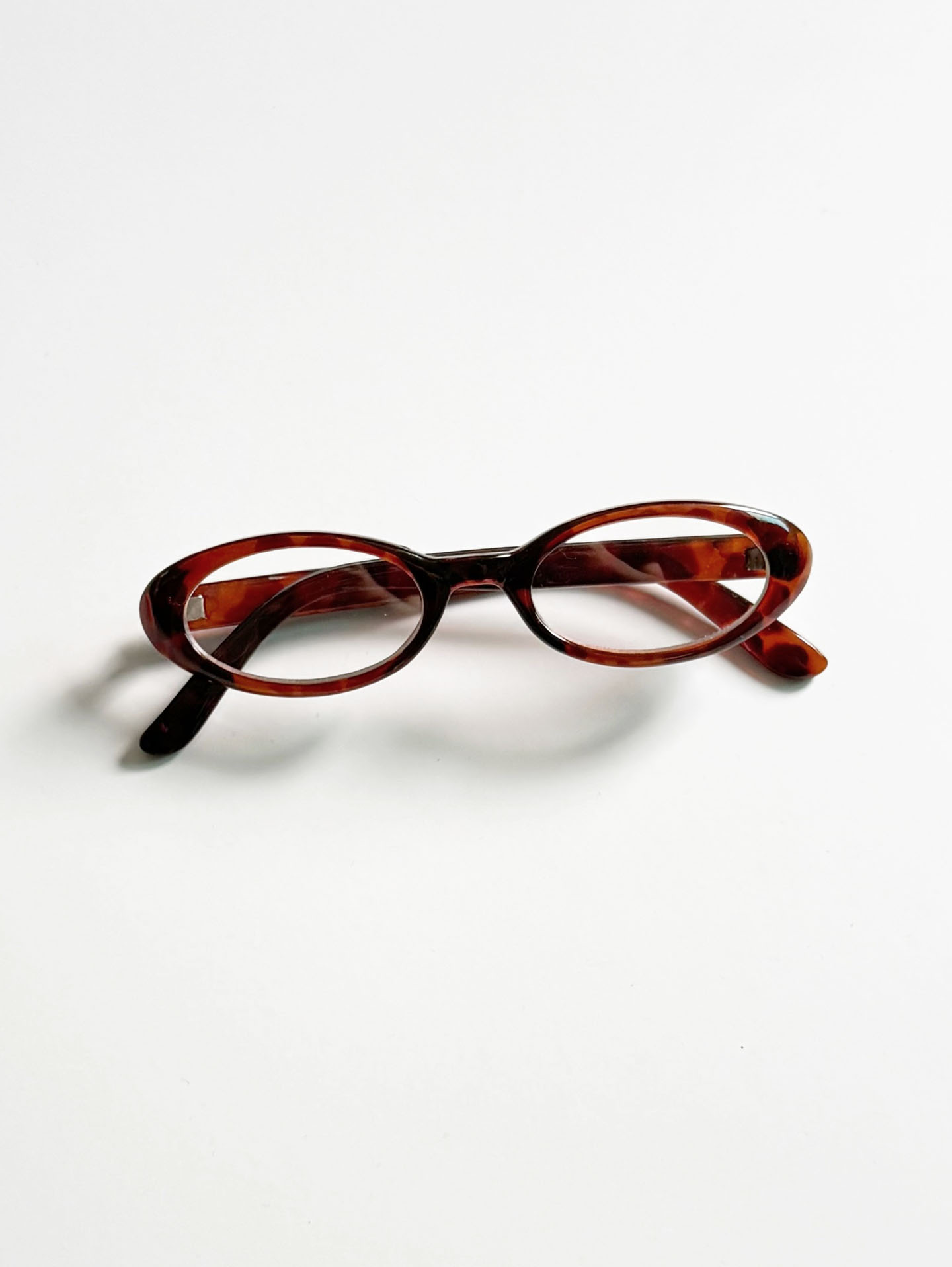 90's JOANNA Oval Tortoiseshell Frame Glasses