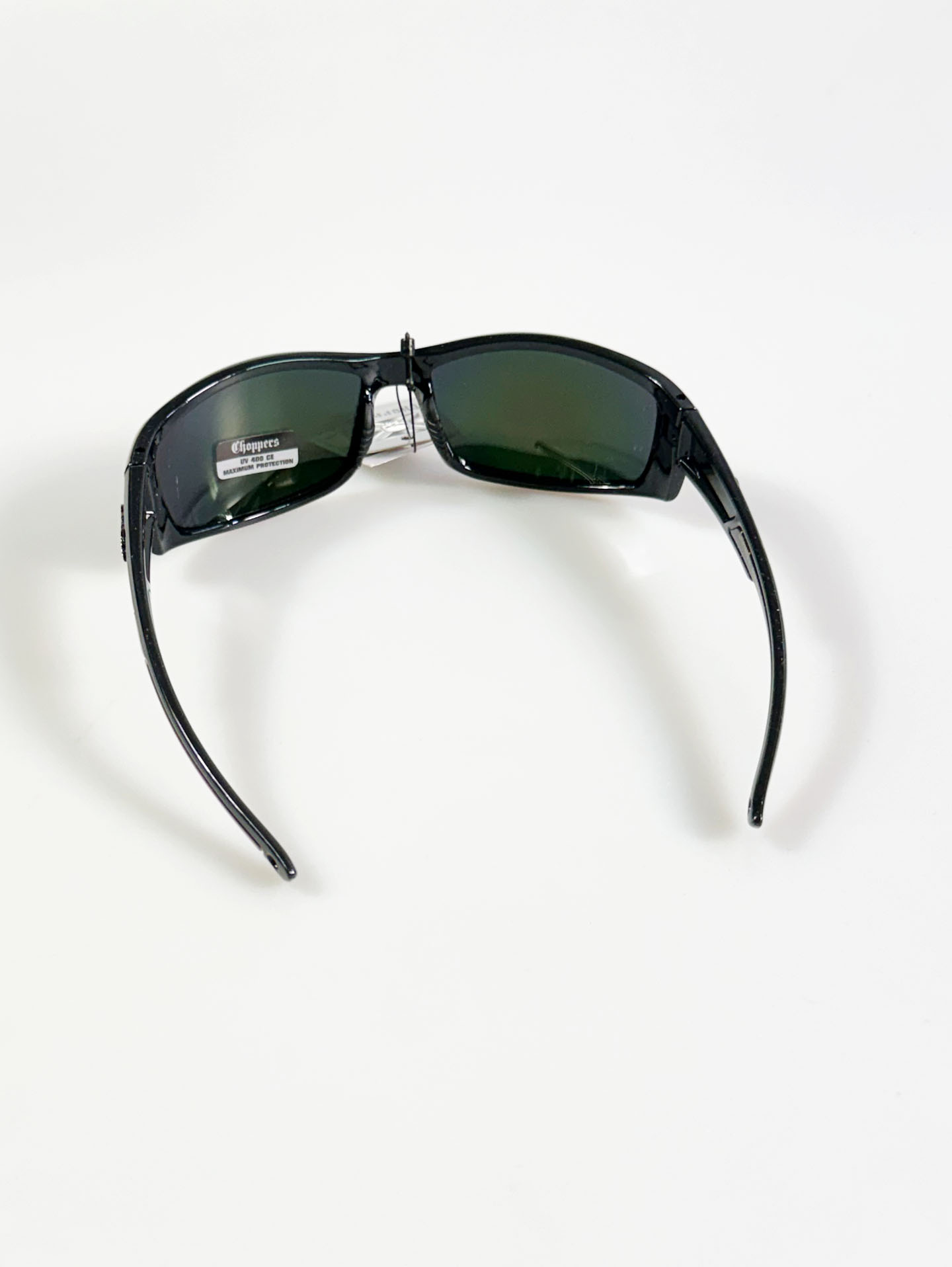 CHOPPERS Wraparound Black Red Biker Sunglasses