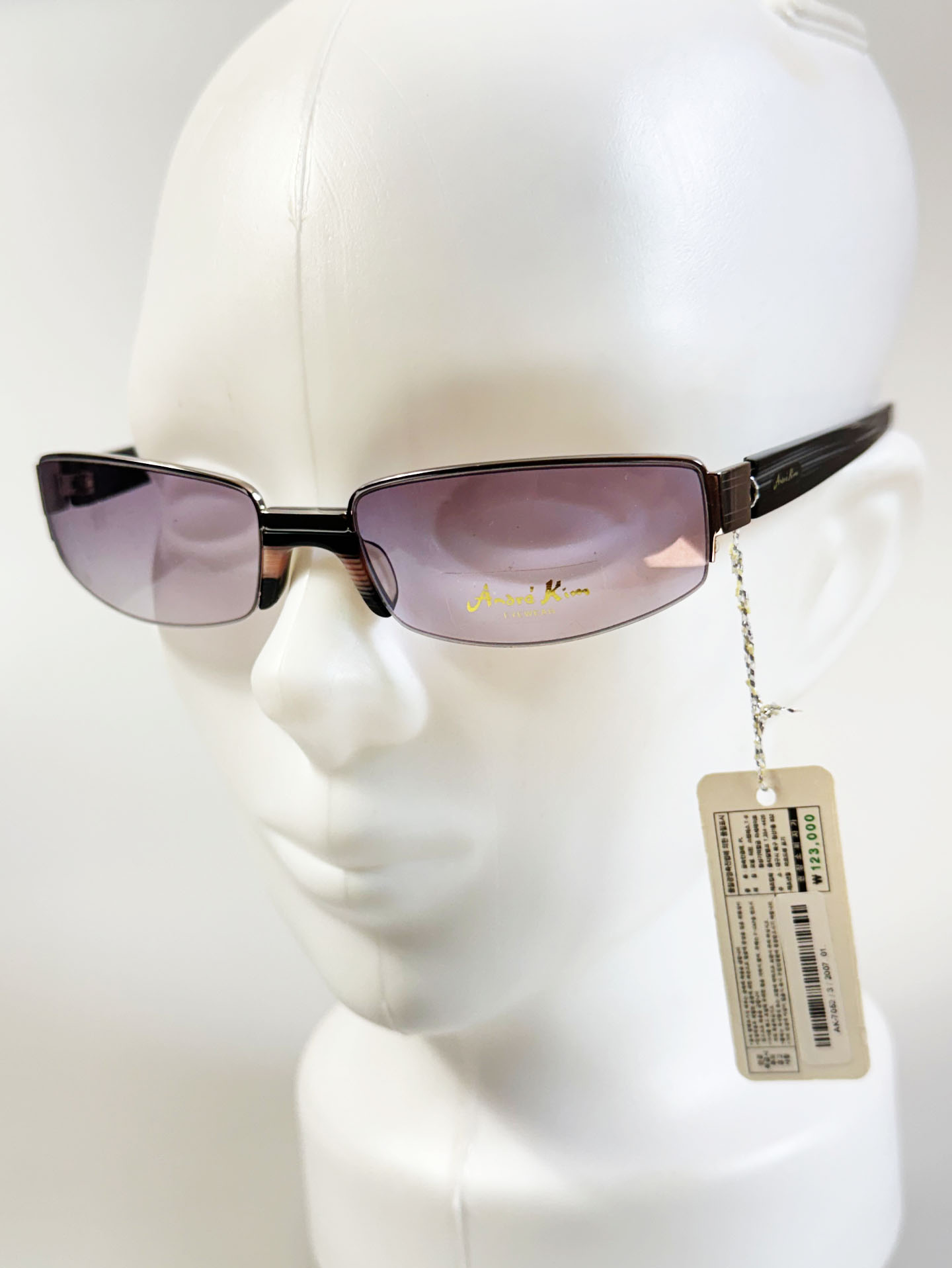 ANDRÉ KIM Semi-Rimless Sunglasses Collection Series 01