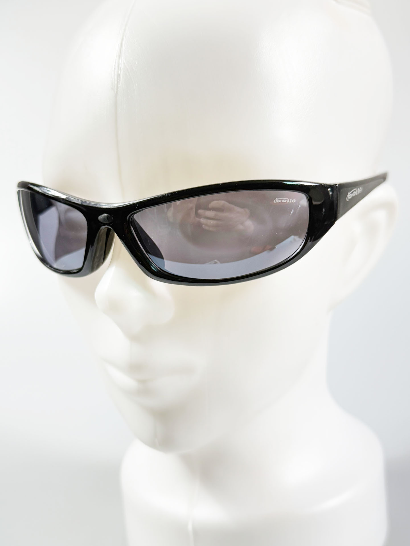 Bollé Black Wraparound Sport Frame Sunglasses