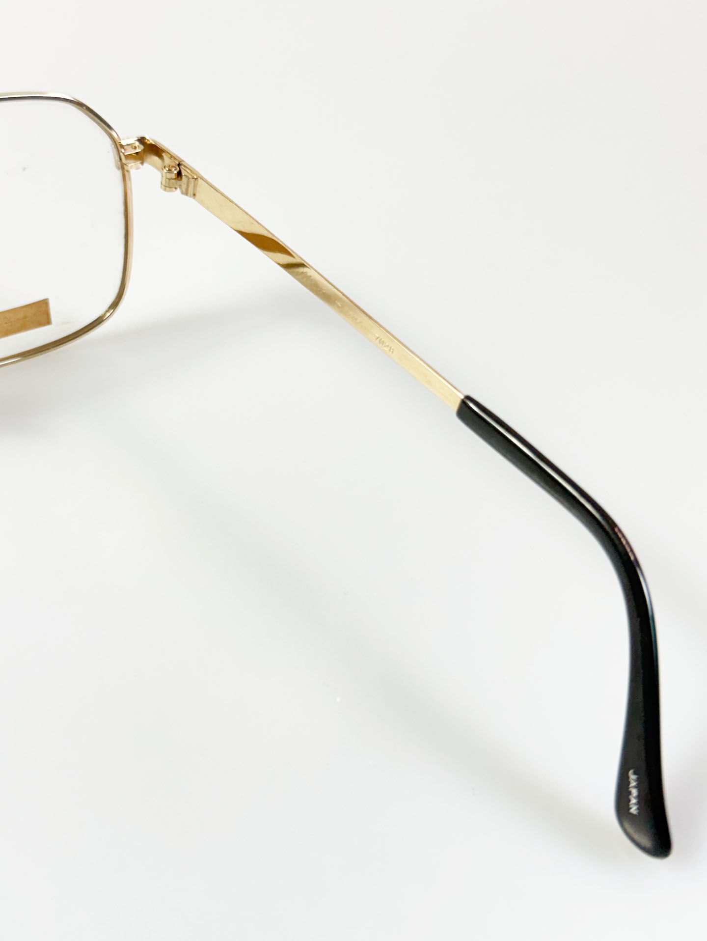 90's MONT BLANC Gold Titanium Boeing Frame Glasses