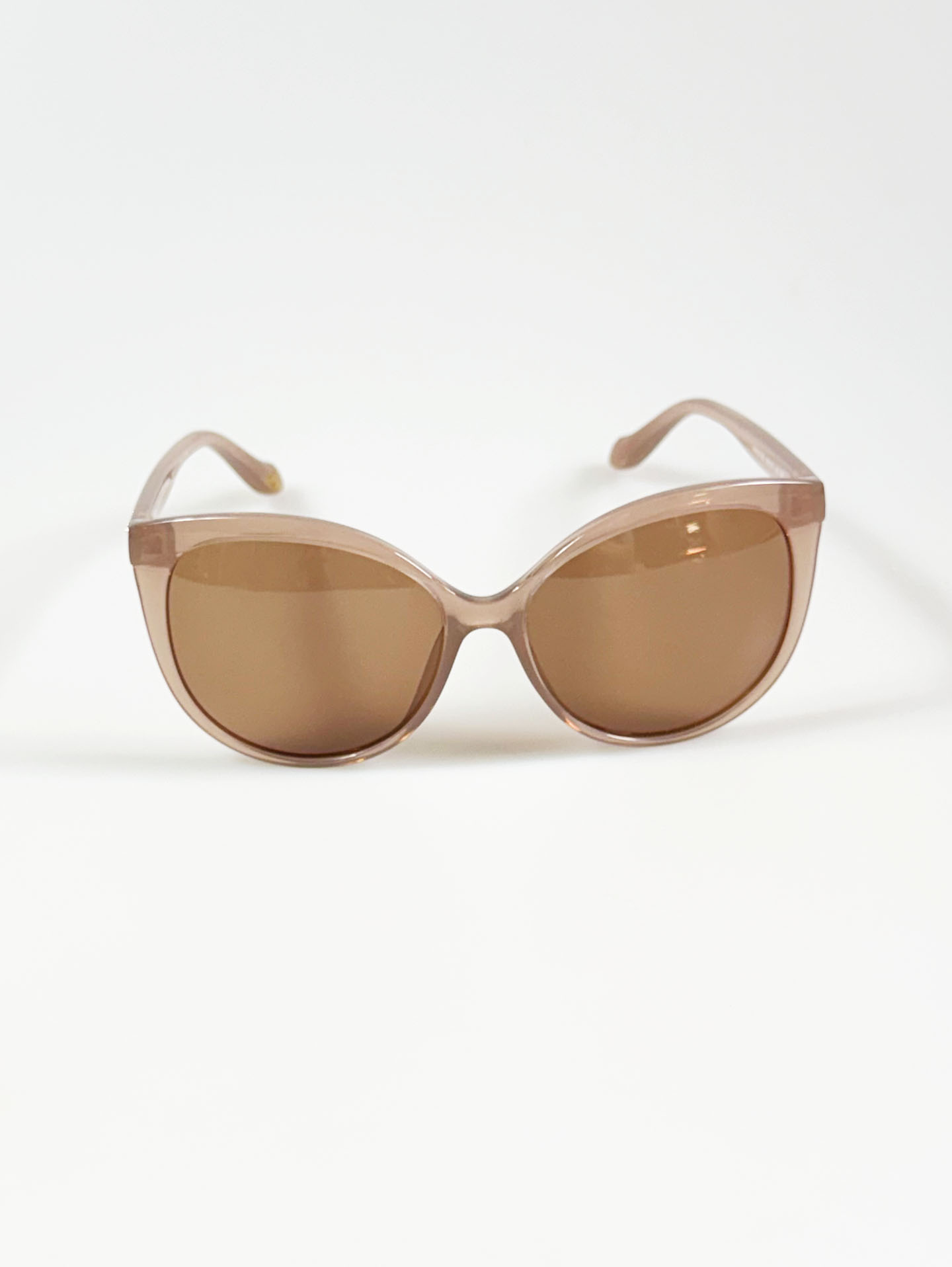 Vivienne Westwood Anglomania Nude Pink Oversized Butterfly Frame Sunglasses