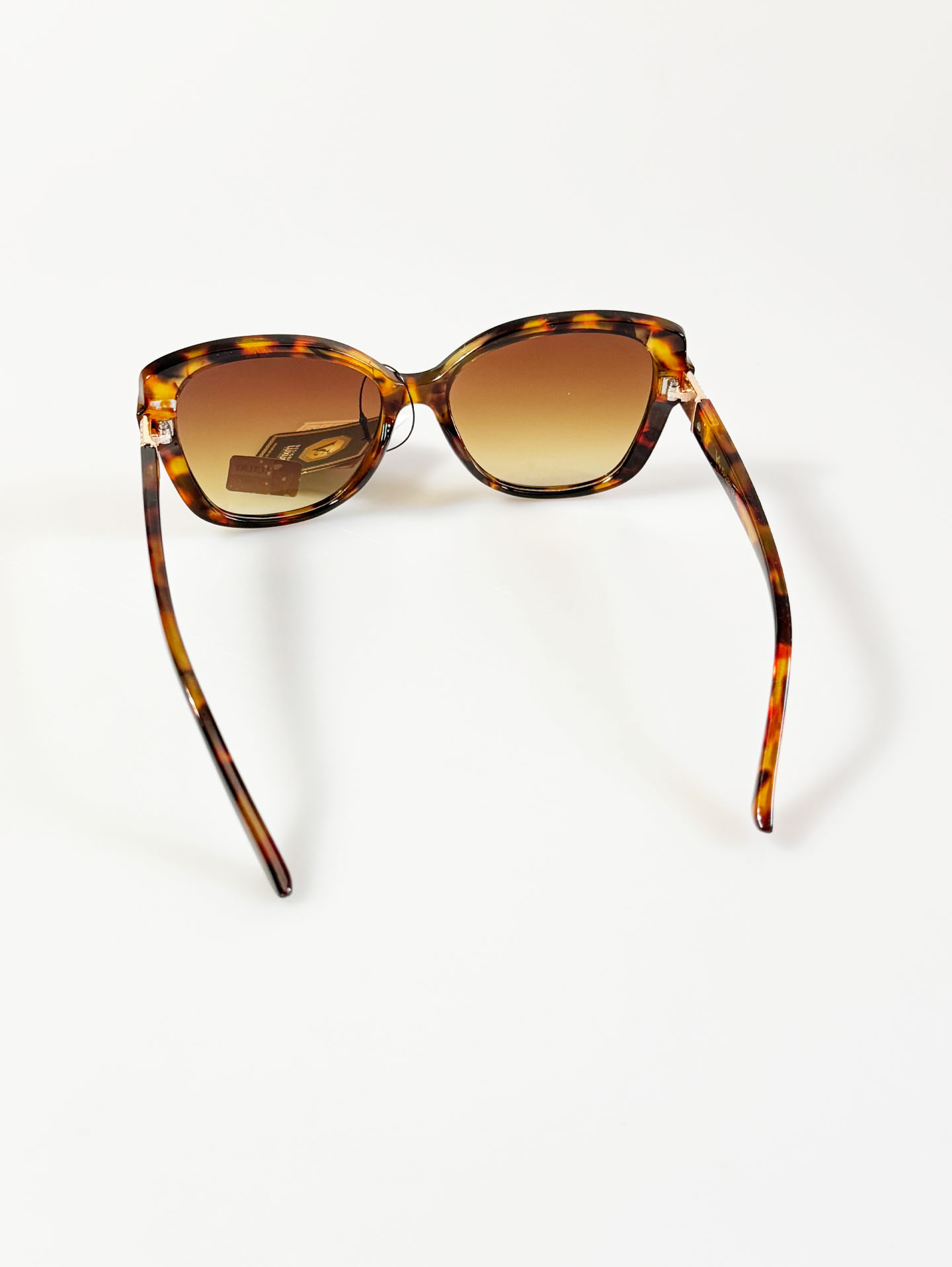 VG EYEWEAR Tortoiseshell Oversized Butterfly Frame Sunglasses