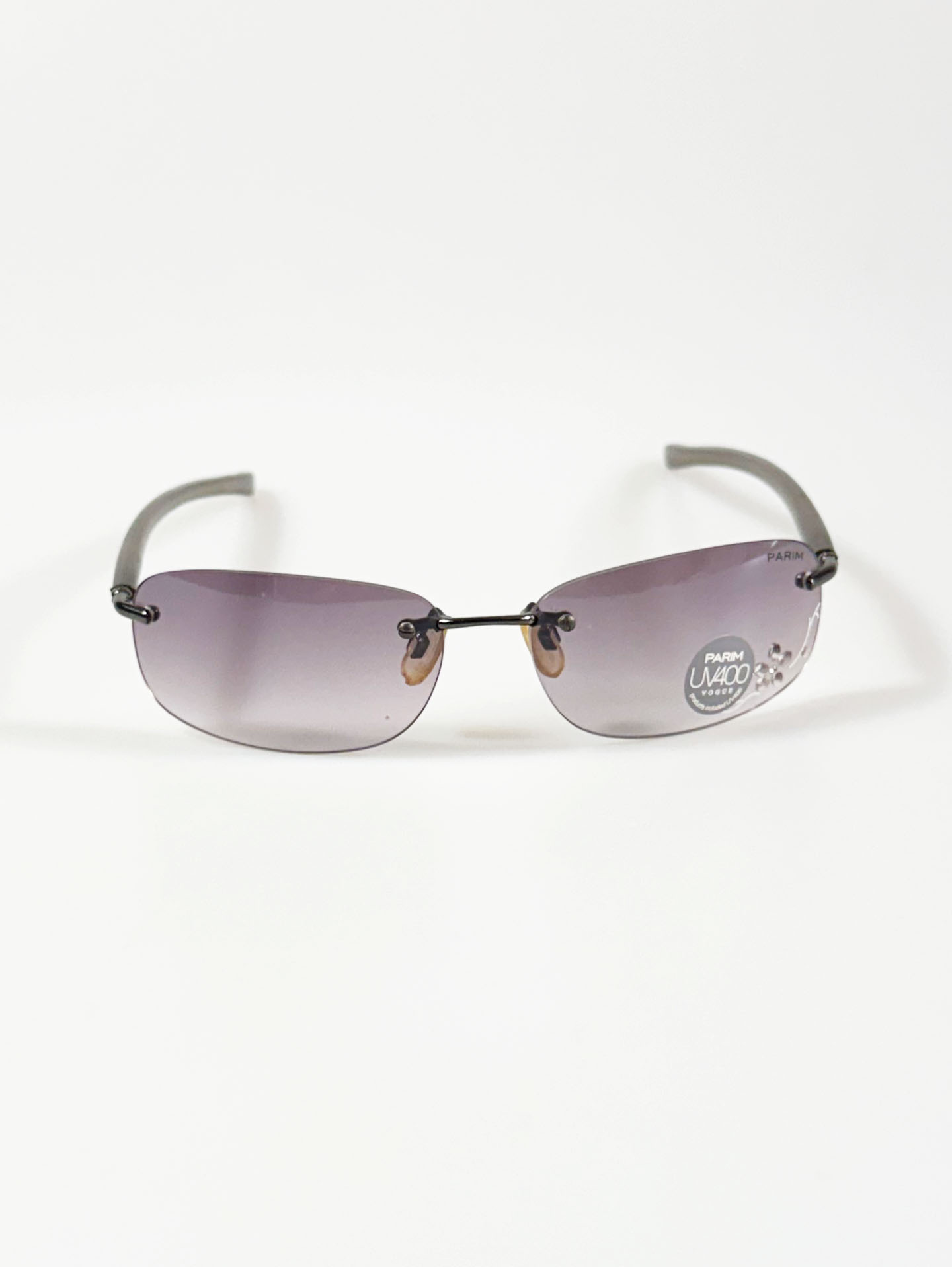 PARIM Rimless Square Metal Sunglasses