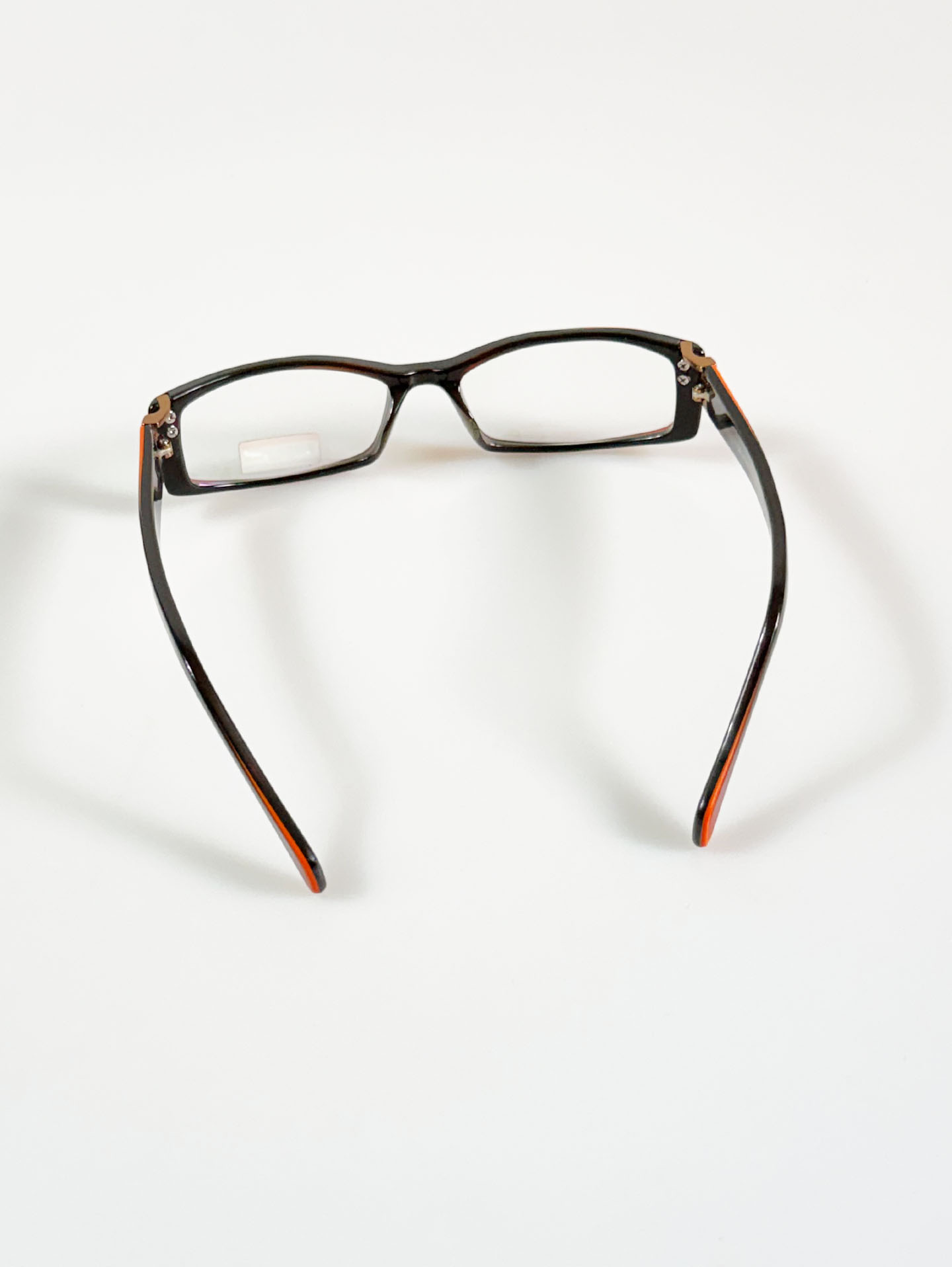 90's MICHIKO LONDON Square Horn-Rim Glasses