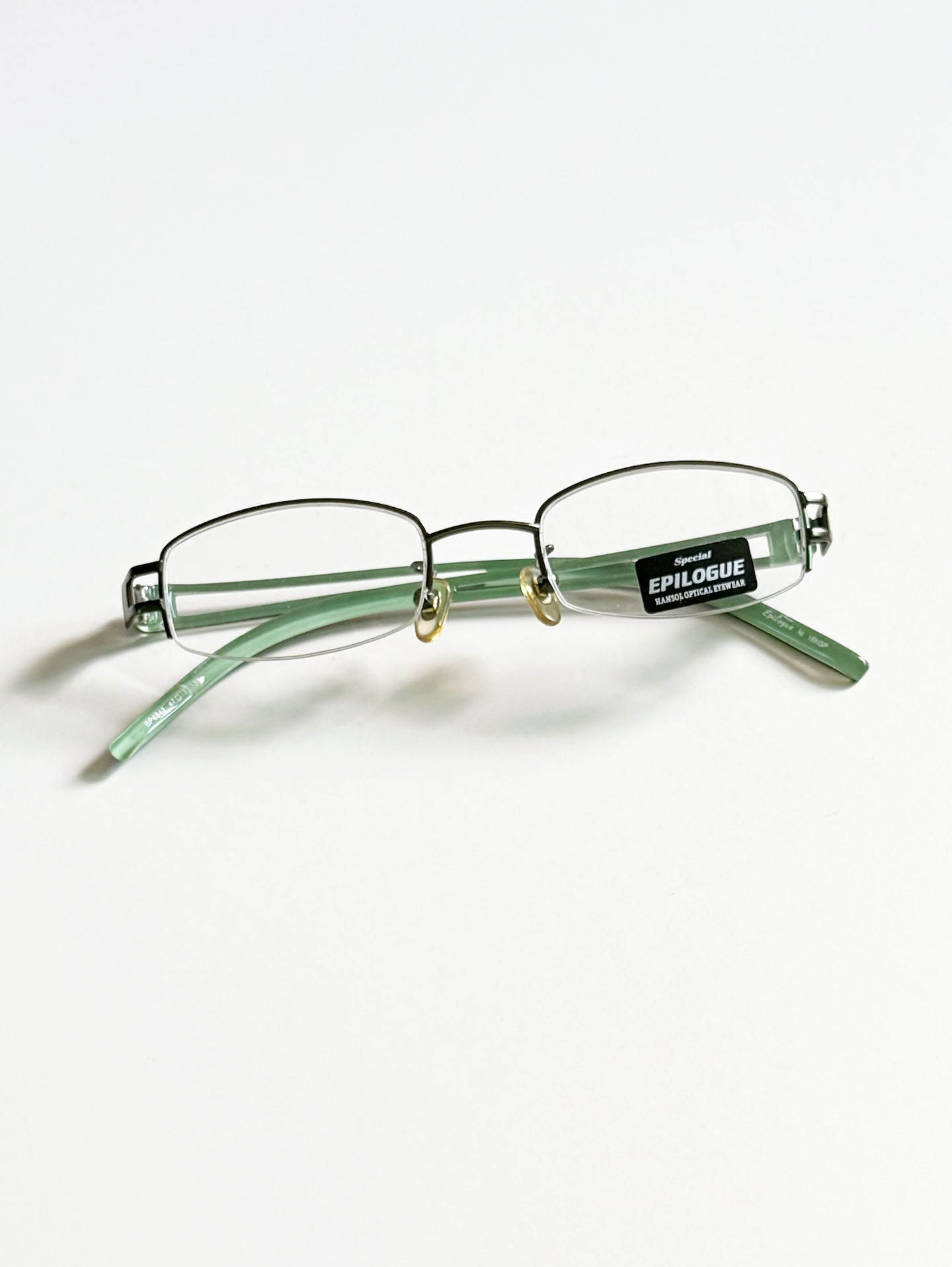 EPILOGUE Deadstock Semi-Rimless Glasses Collection Series 02