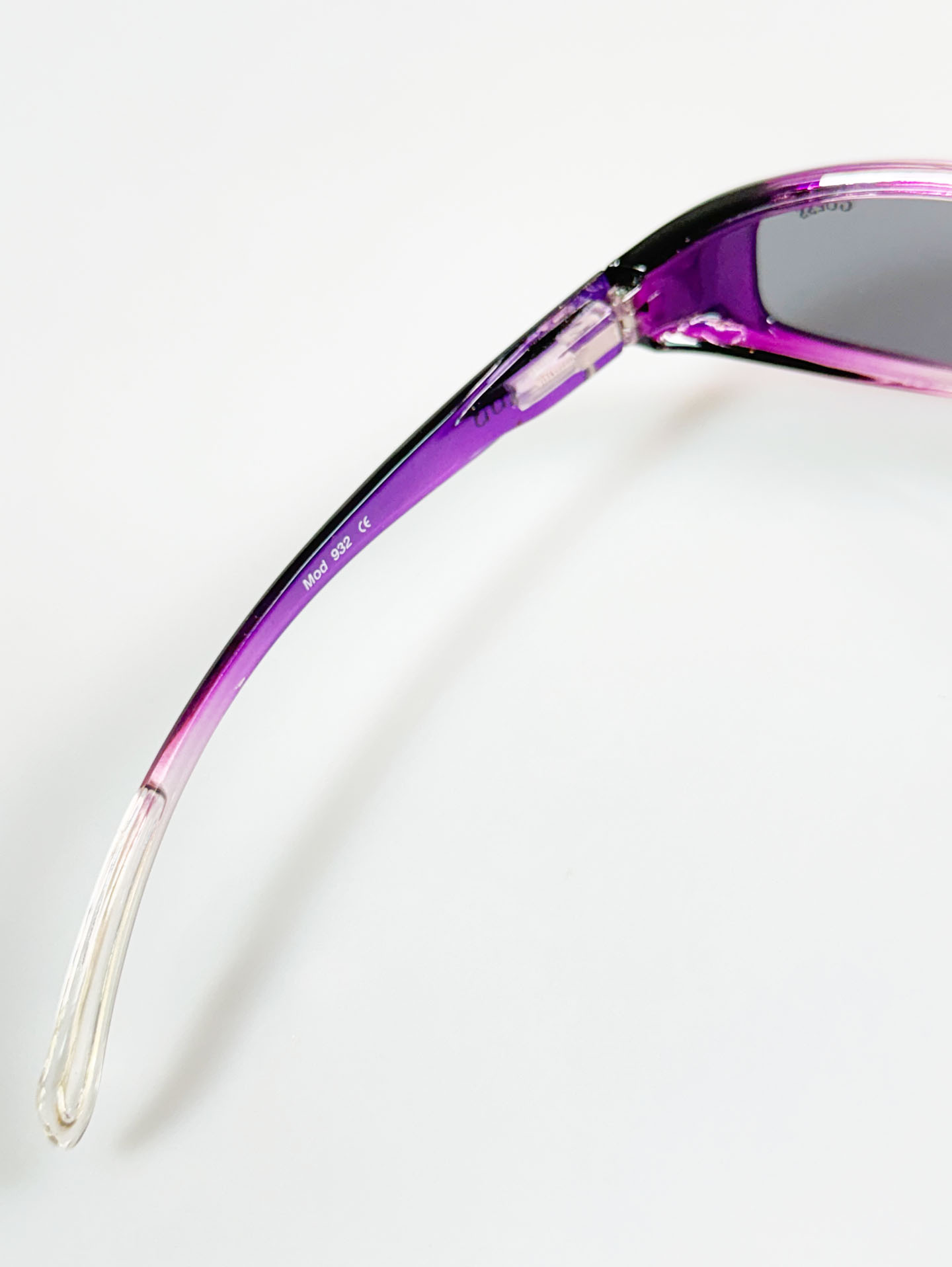 GUESS Square Purple Fade Gradient Sunglasses