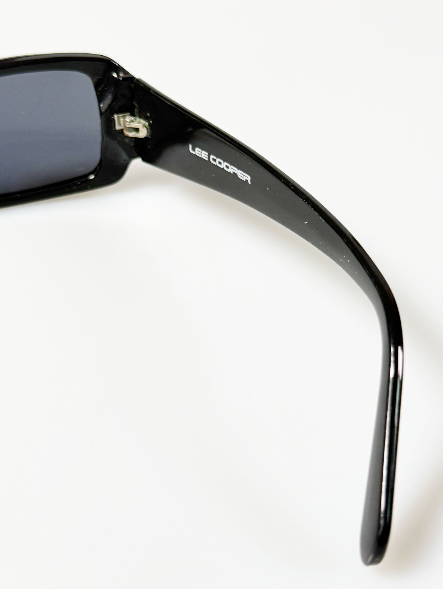 90's LEE COOPER Black Bold Square Sunglasses