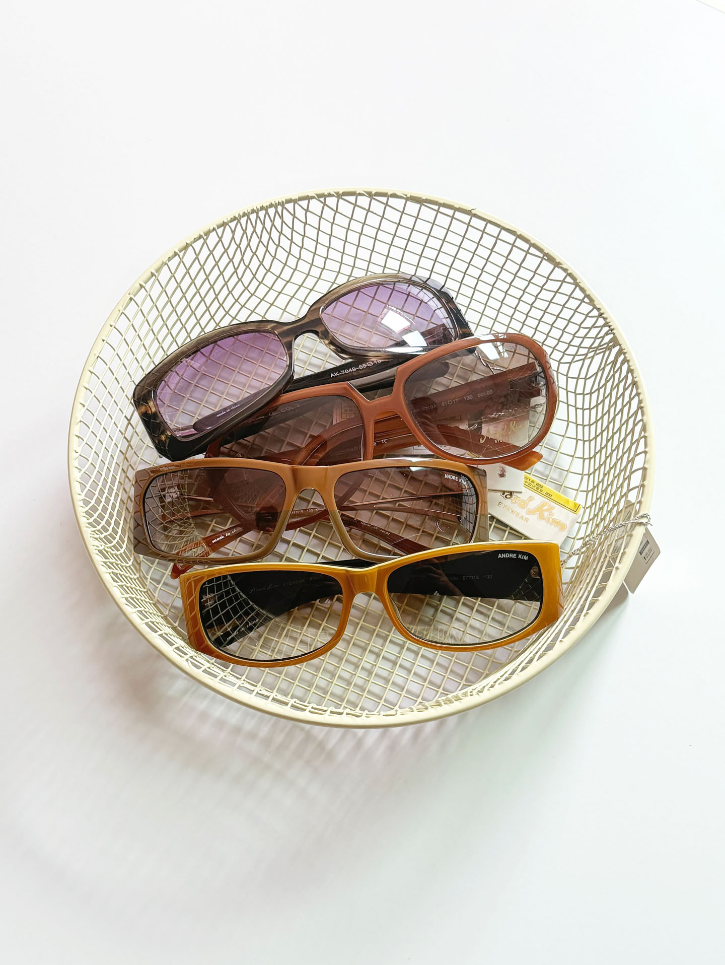 ANDRE KIM Bold Frame Sunglasses Collection Series 02