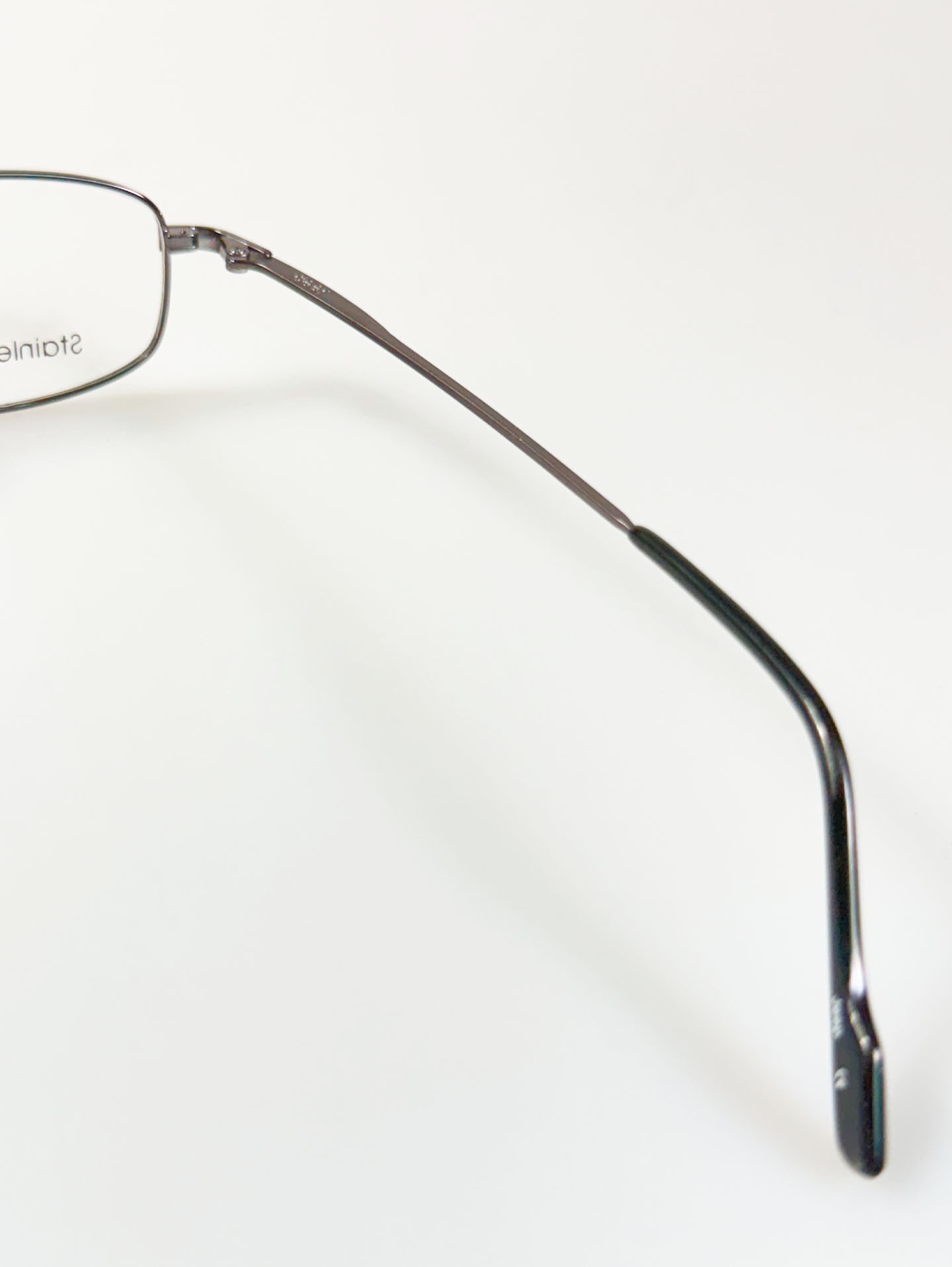 JEEP Gunmetal Slim Square Frame Glasses