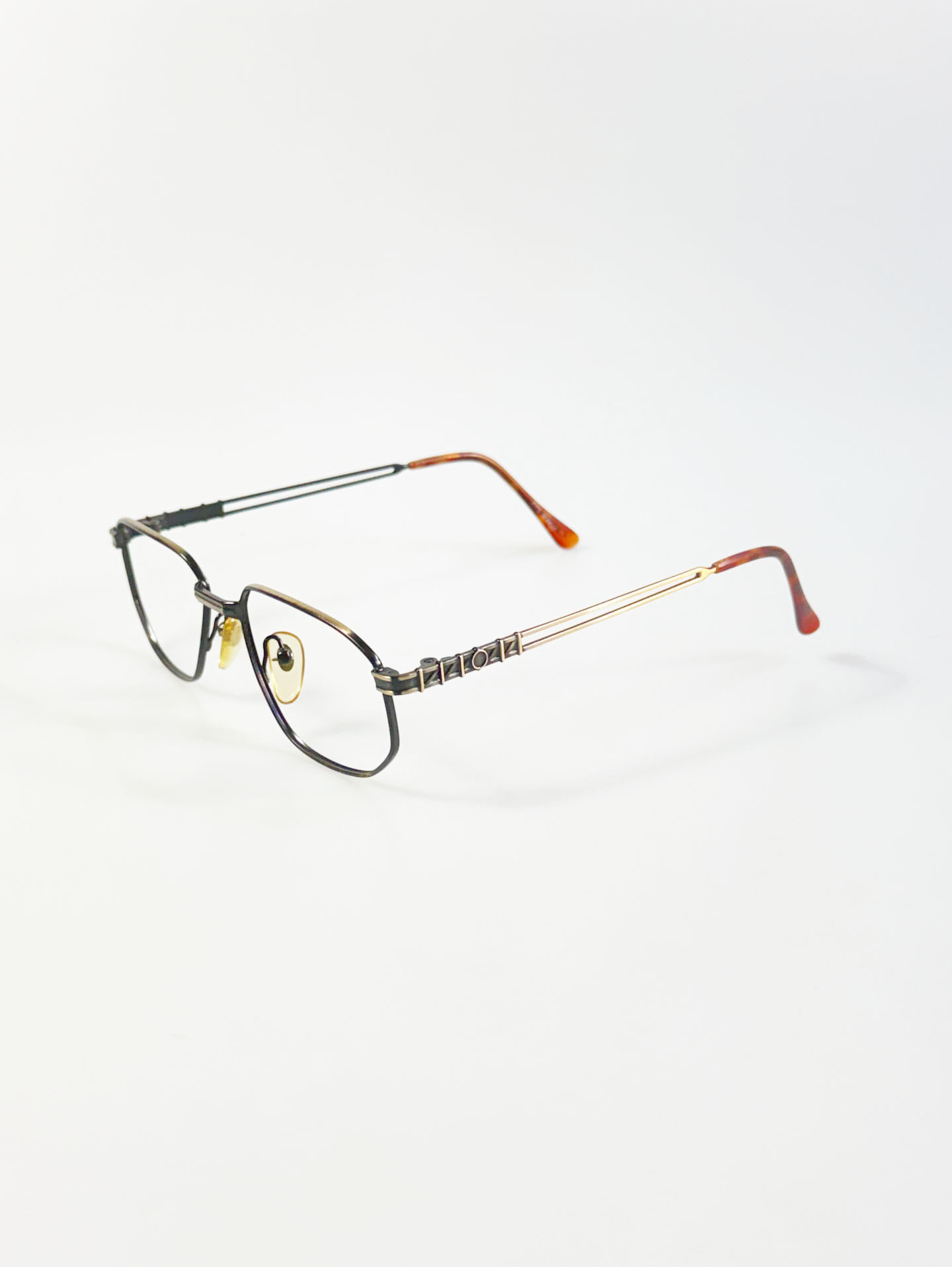 90’s SAN MARIO Classic Slim Square Metal Glasses