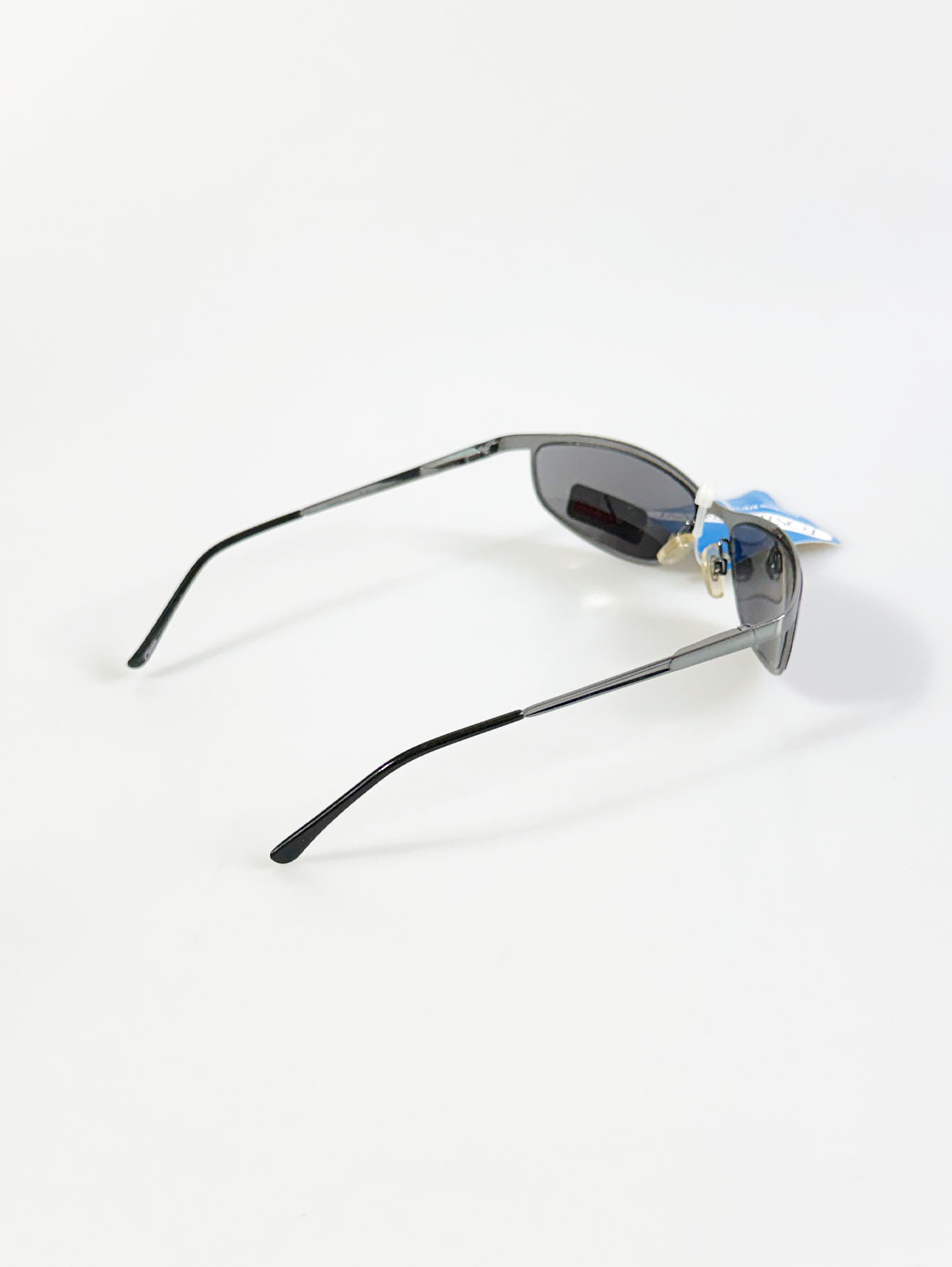 FOSTER GRANT Gunmetal Slim Square Sunglasses