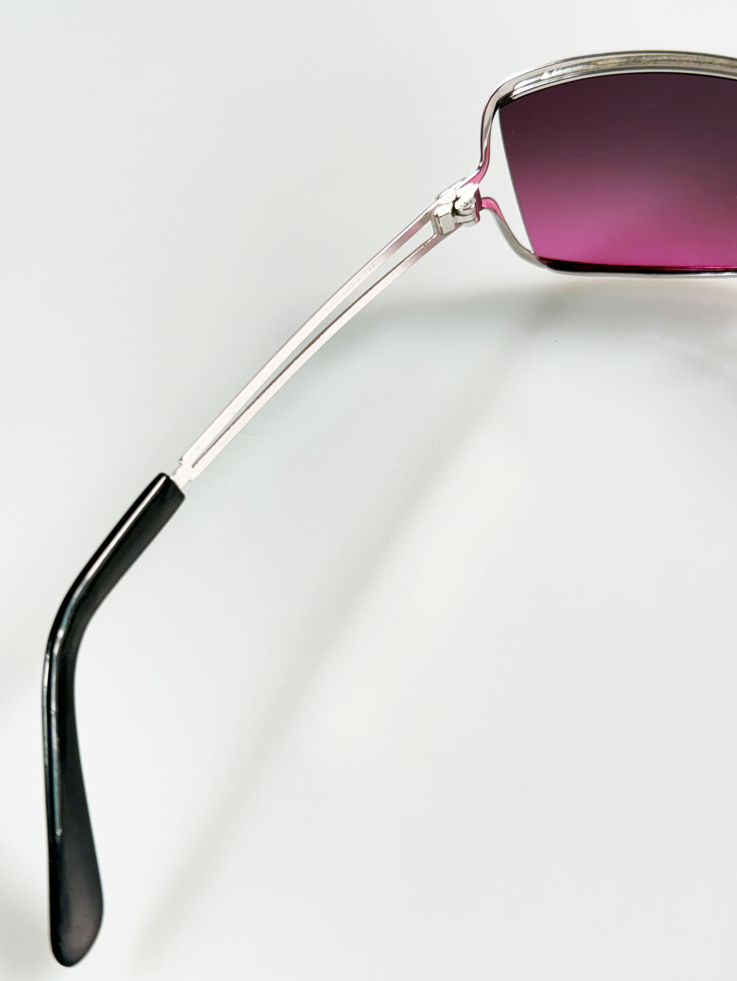 ISSAQUAH Silver Square Tint Sunglasses