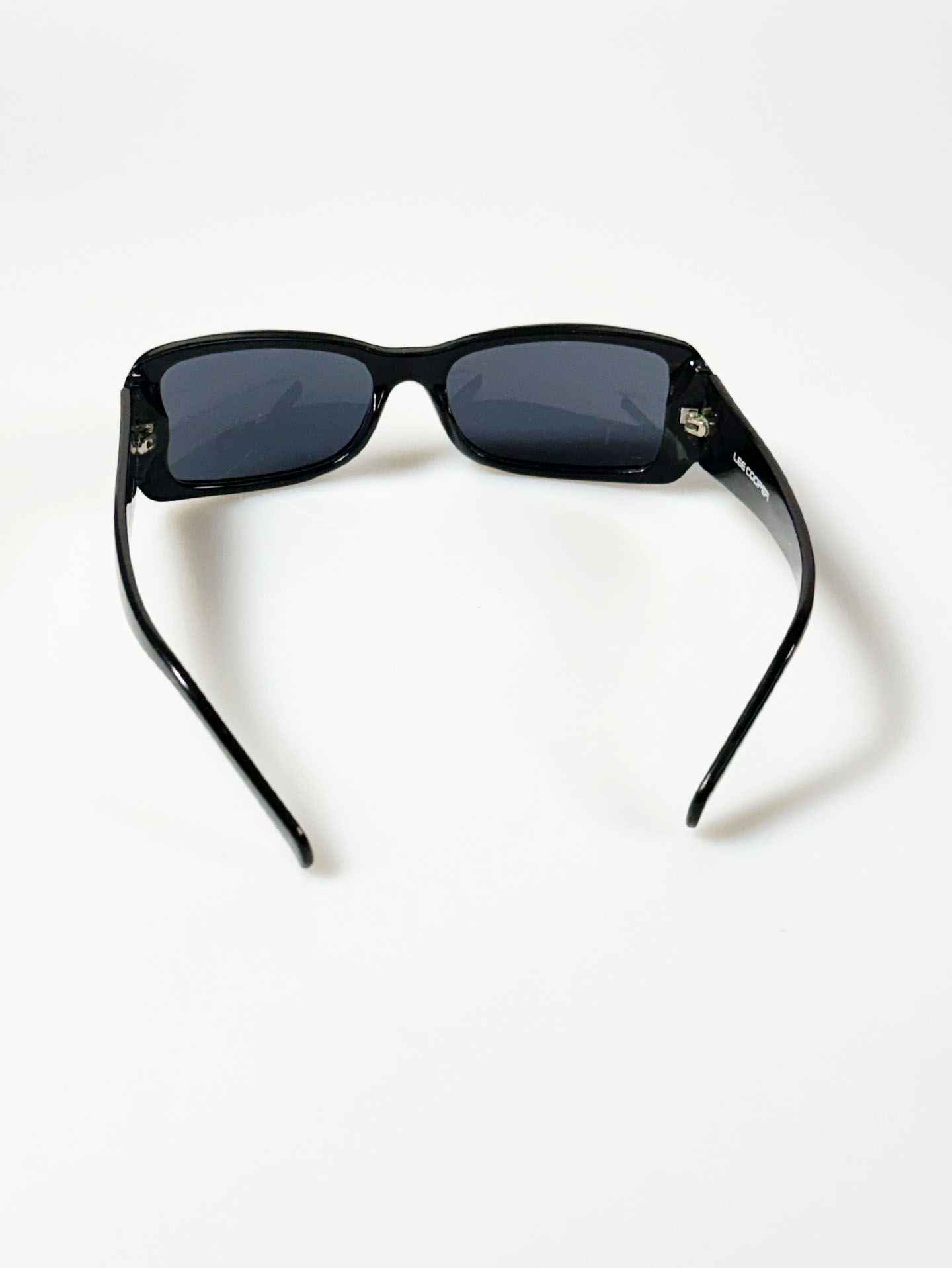90's LEE COOPER Black Bold Square Sunglasses