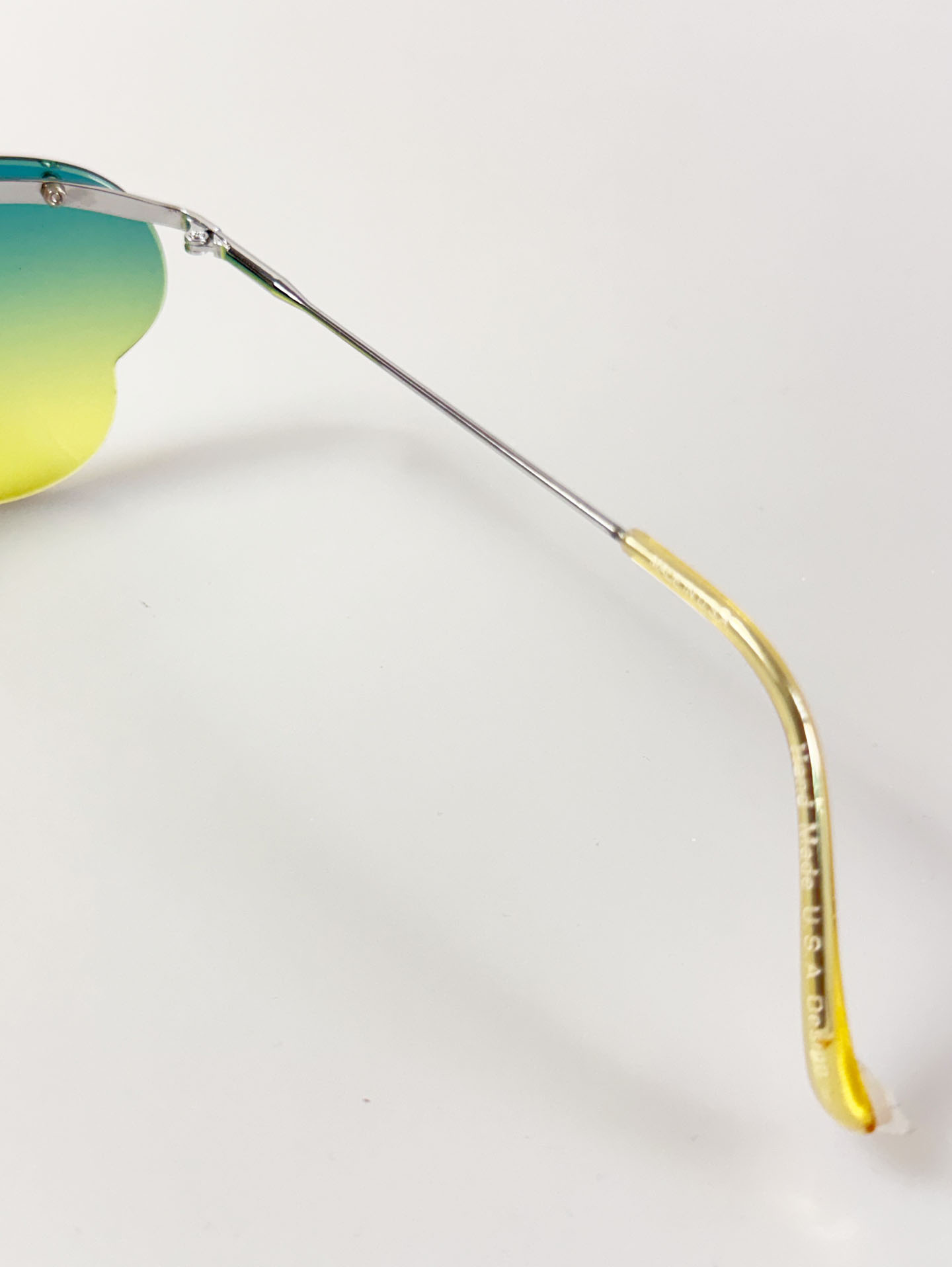 90's DODGE Rimless Butterfly Metal Tint Sunglasses