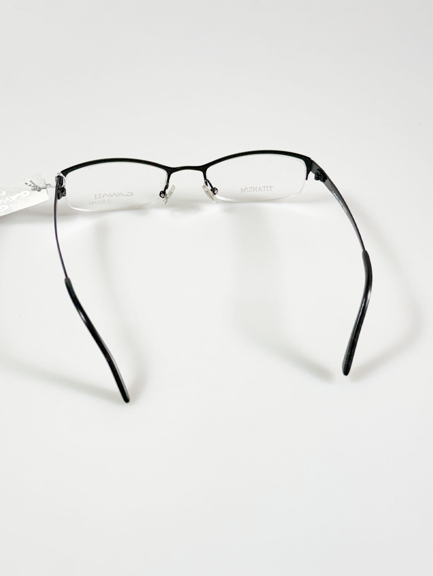 Series 01. GAWAII Vintage Titanium Semi-Rimless Eyewear Collection