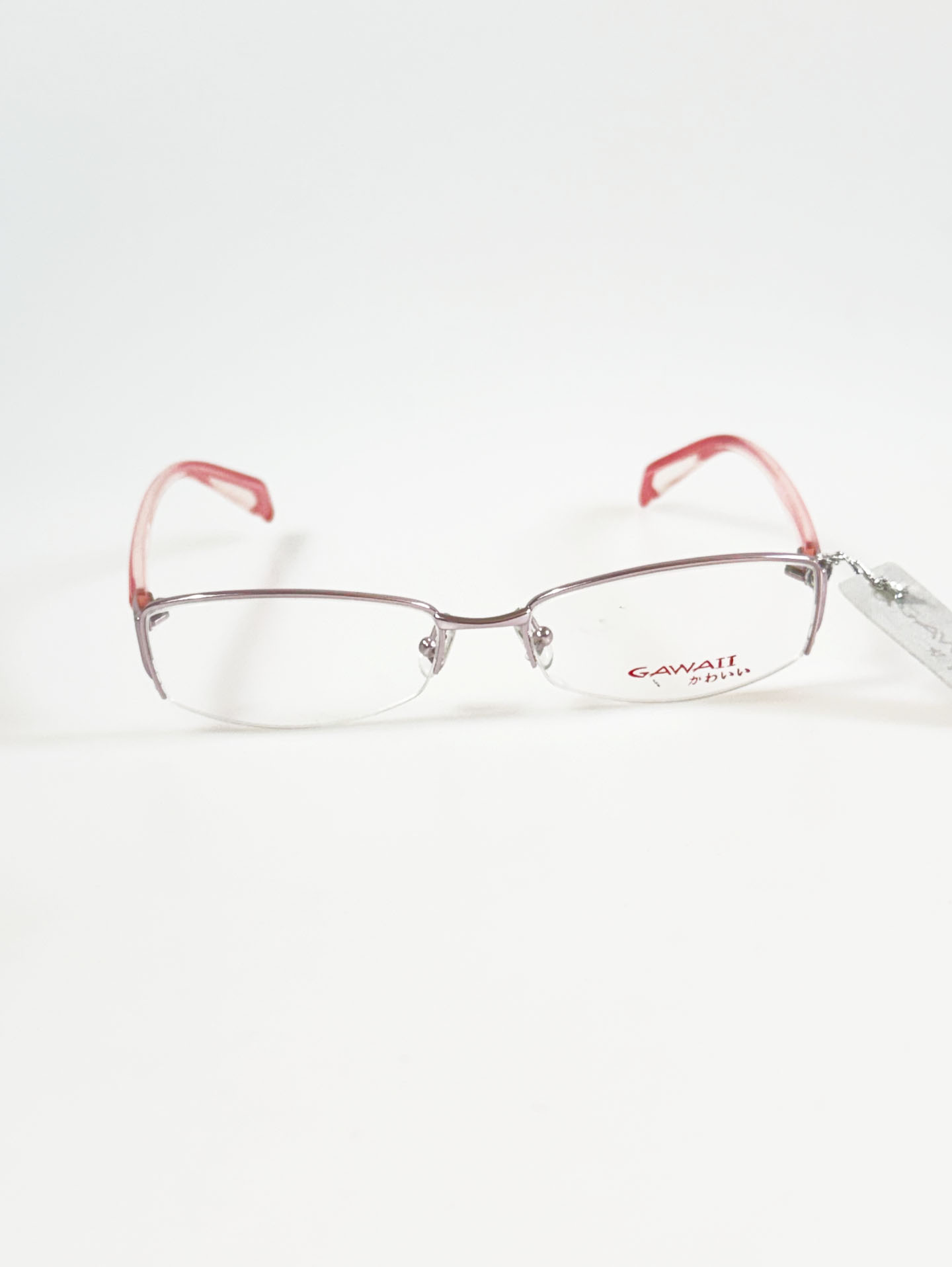 GAWAII Titanium Semi-Rimless Glasses Collection Series 02.