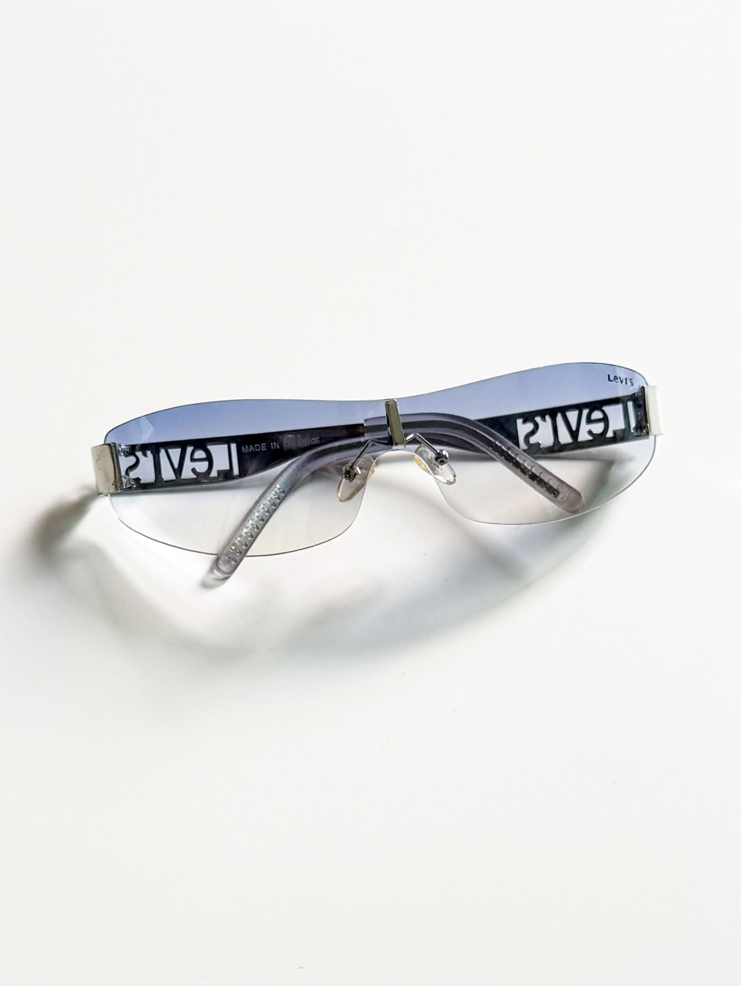 Levi’s Rimless Shield Goggle Metal Tint Sunglasses